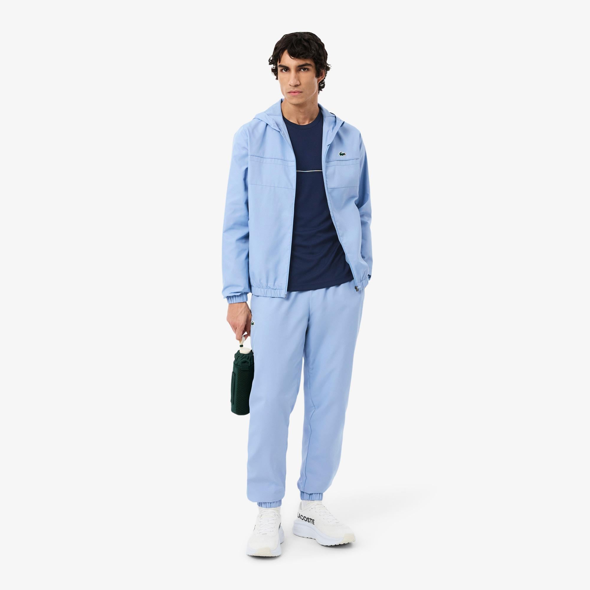 Lacoste Erkek Regular Fit Bisiklet Yaka Baskılı Lacivert T-Shirt