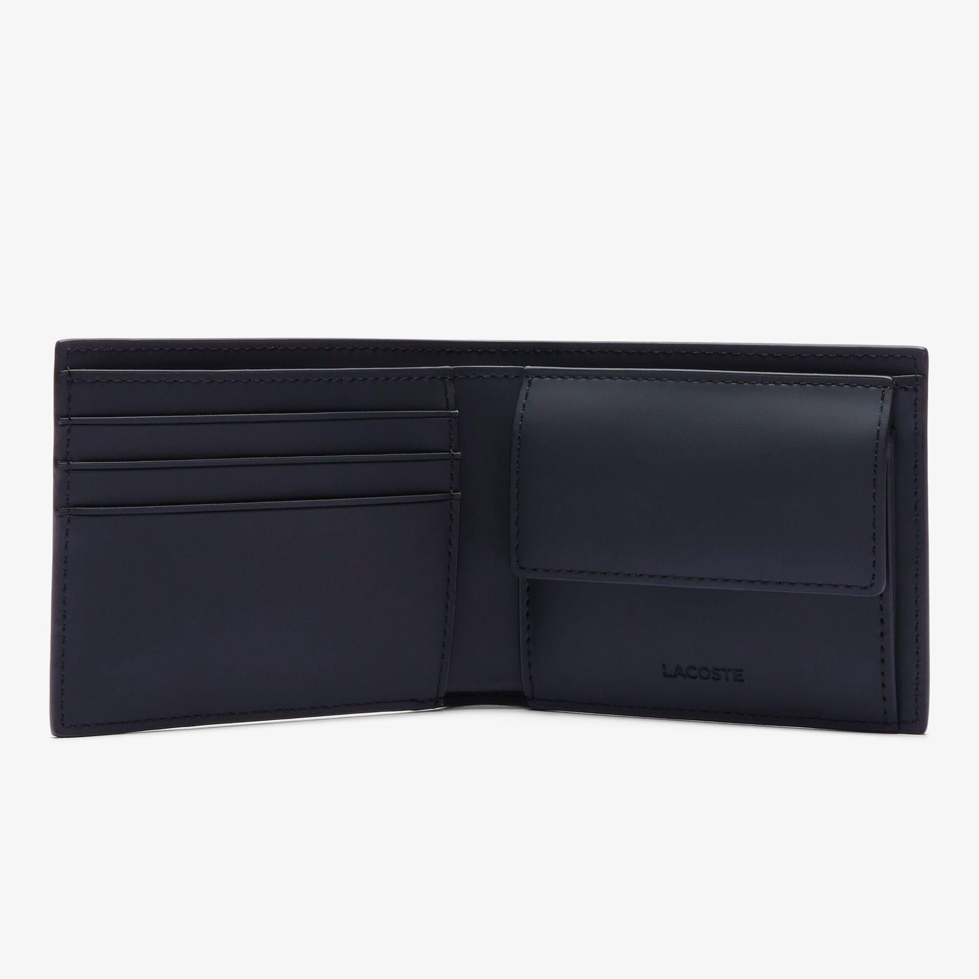 Lacoste The Blend Erkek Monogram Siyah Cüzdan