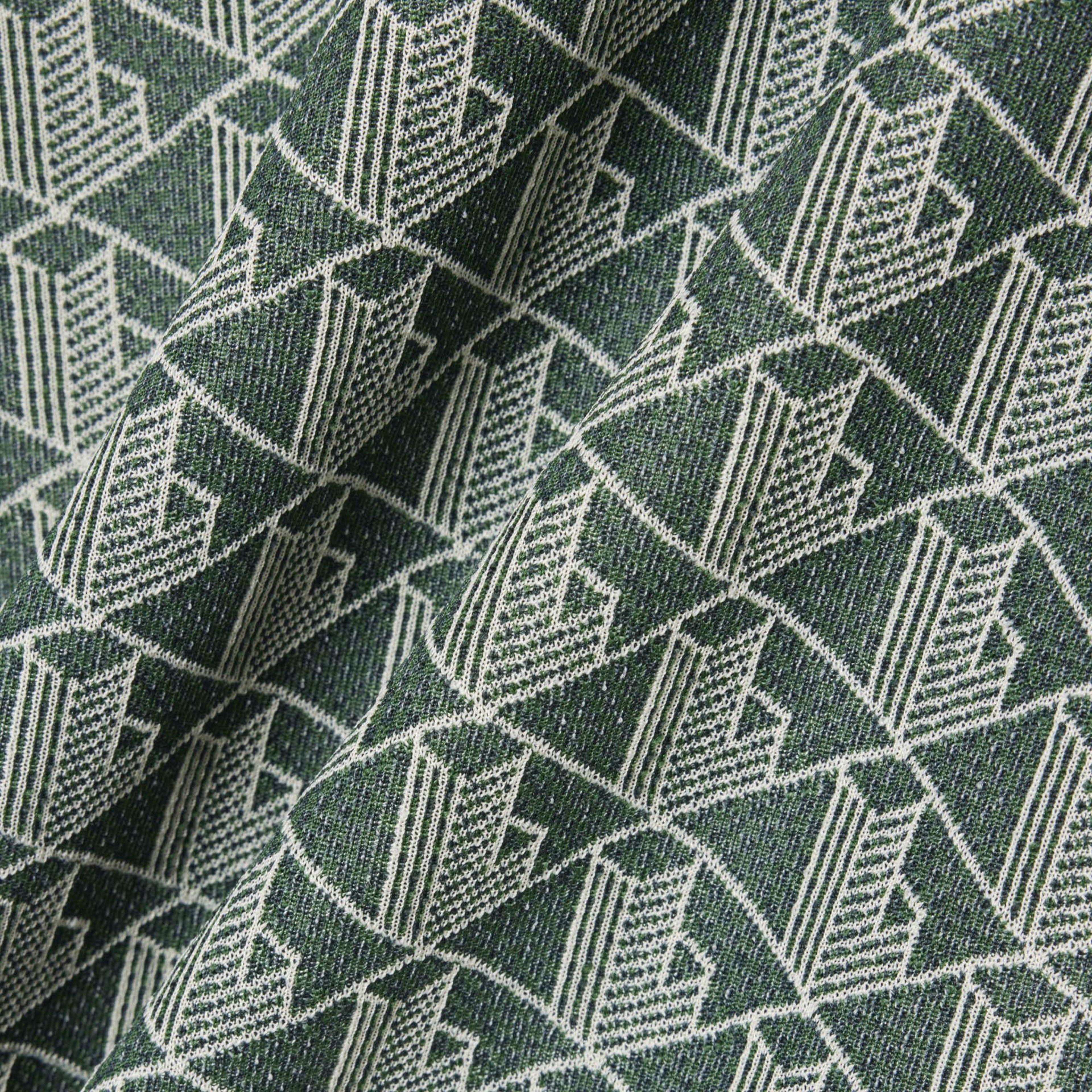 Lacoste Erkek Classic Fit Bisiklet Yaka Monogram Koyu Yeşil T-Shirt