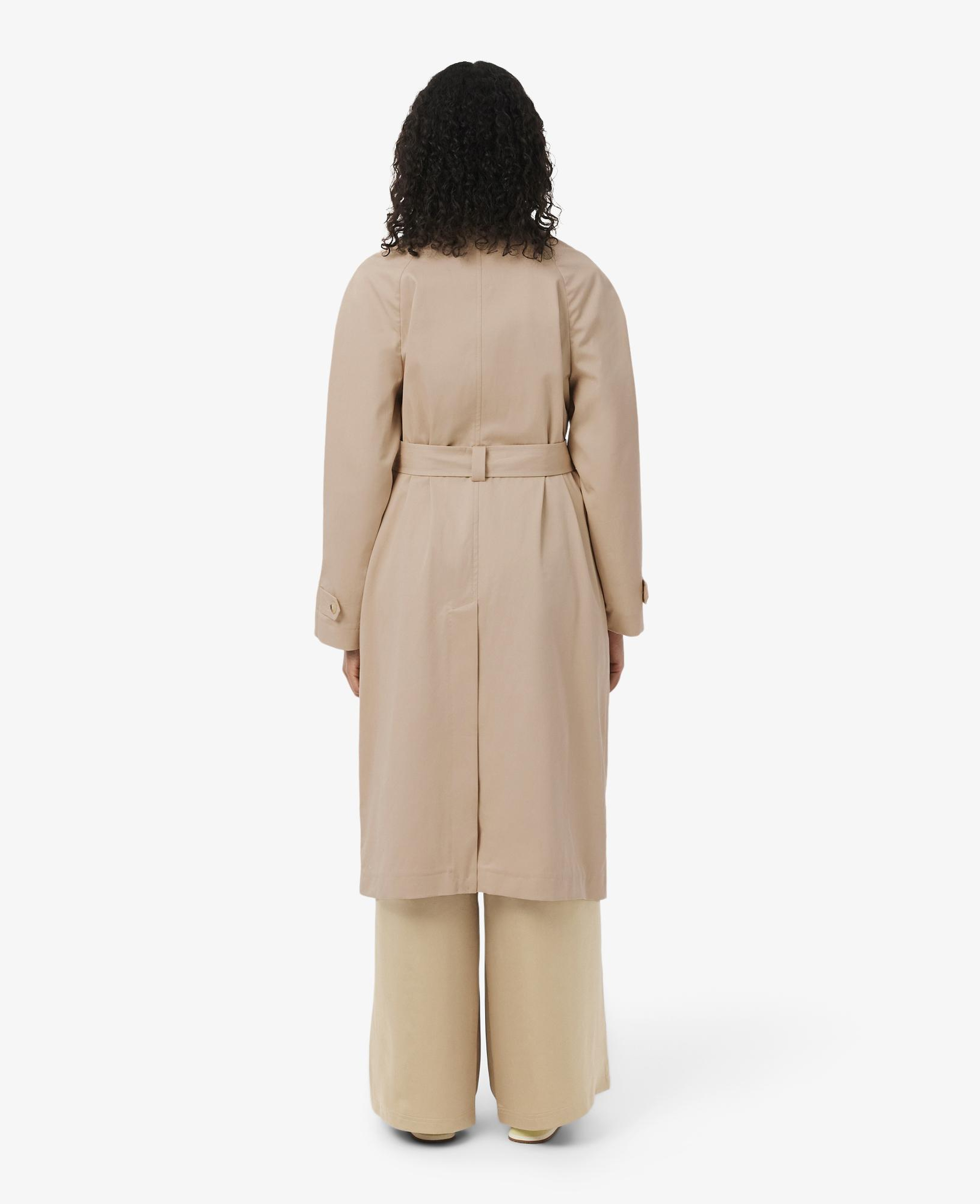 Lacoste Kadın Oversize Fit Bej Trençkot