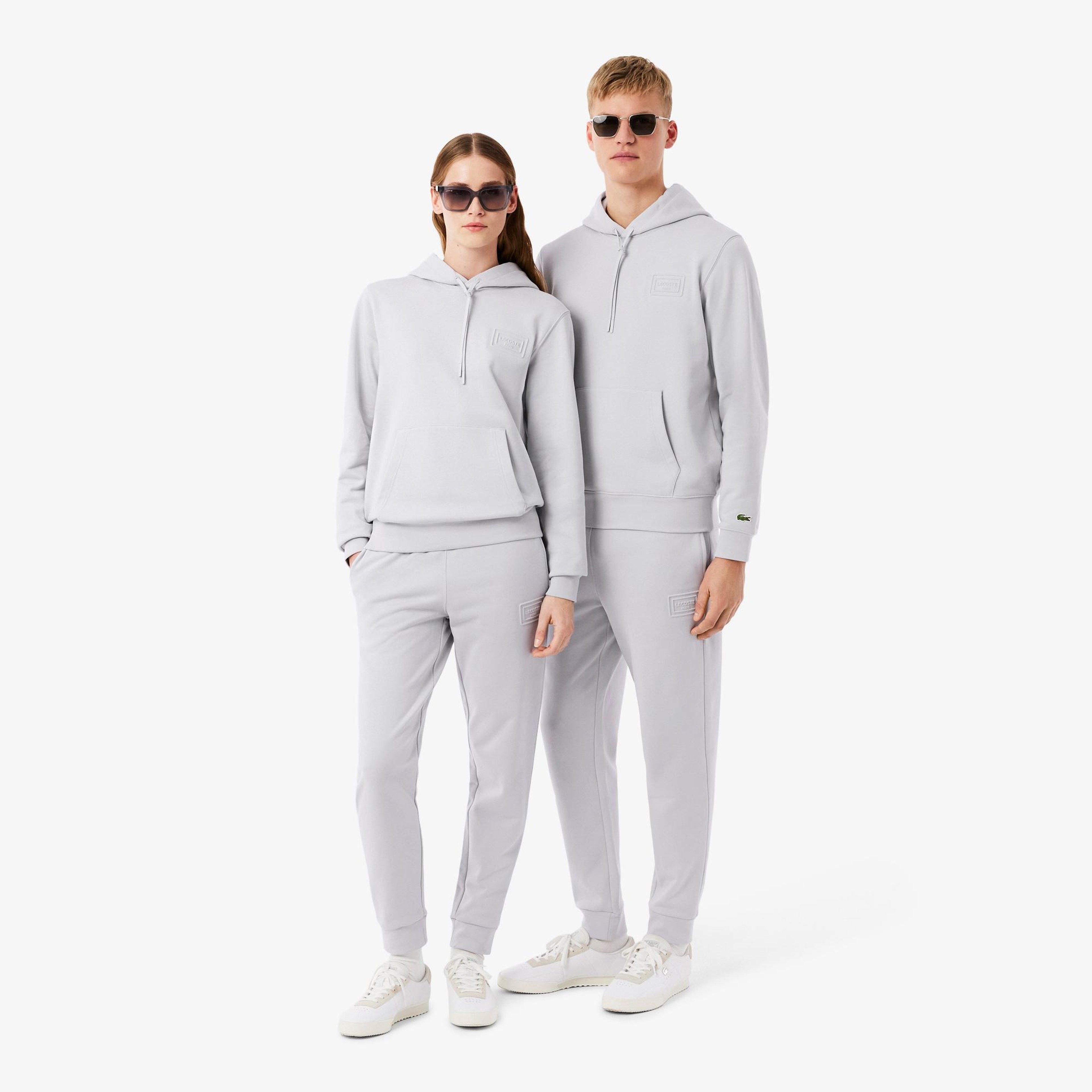 Lacoste Unisex Tapered Fit Gri Eşofman Altı