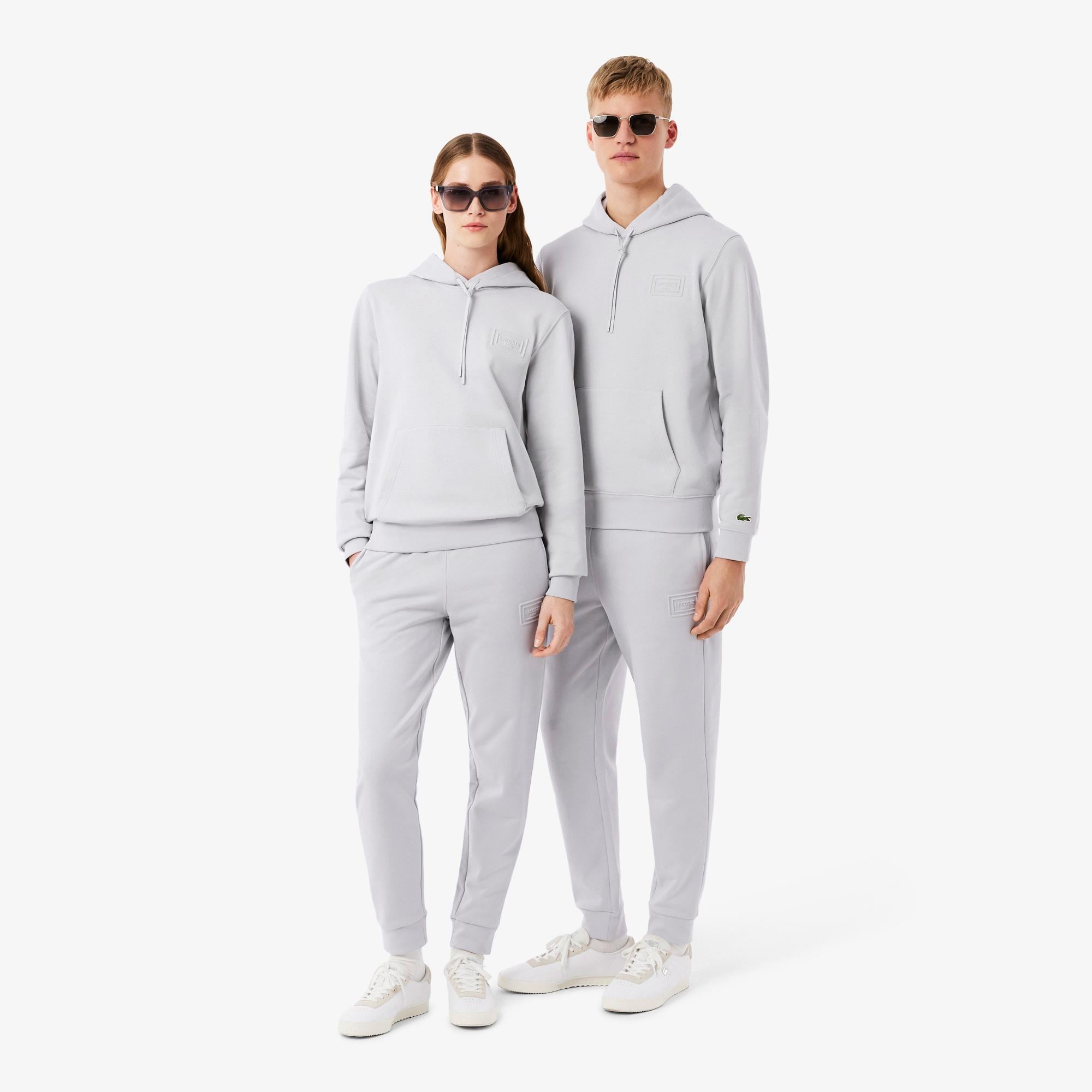 Unisex Tapered Fit Gri Eşofman Altı