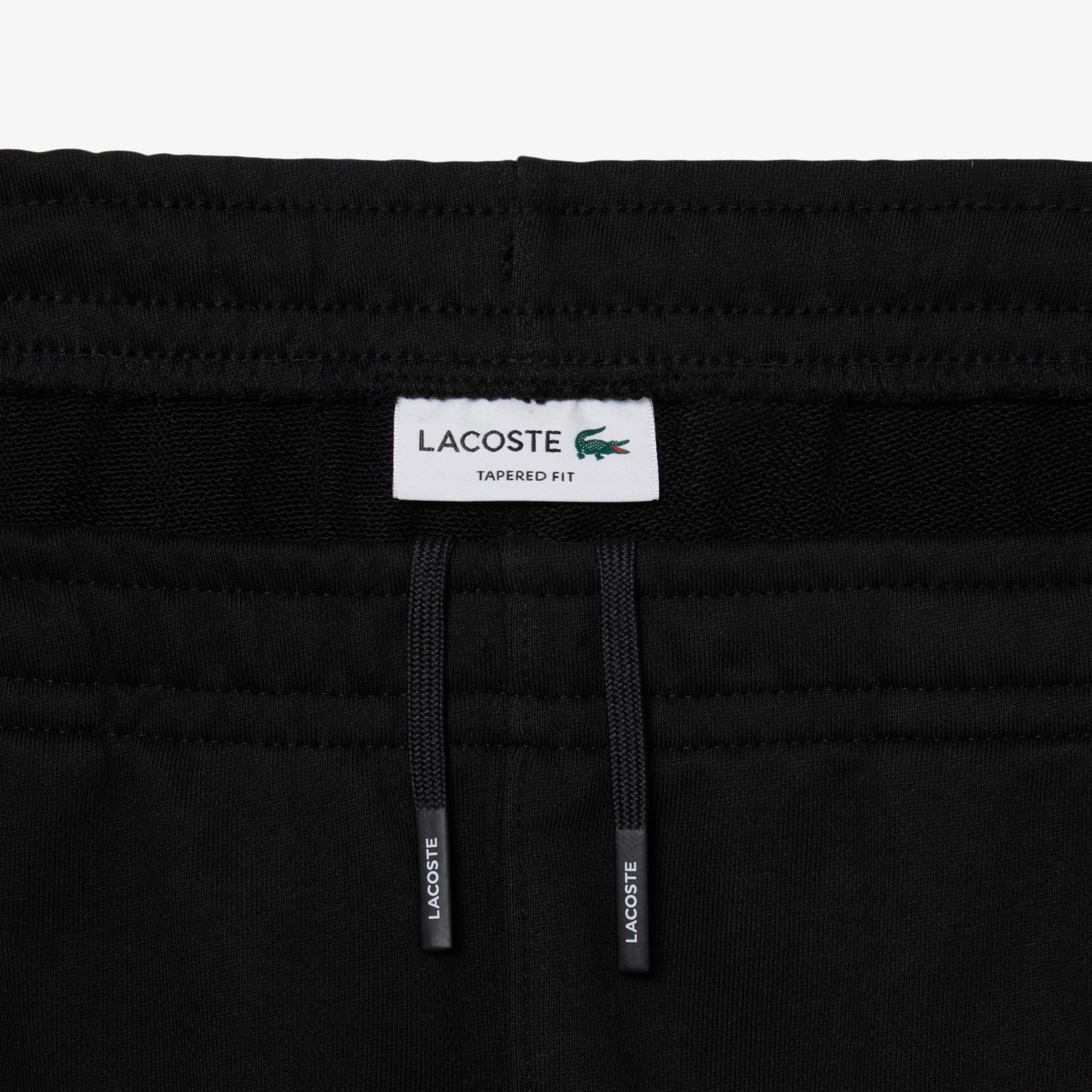 Erkek Tapered Fit Siyah Eşofman Altı