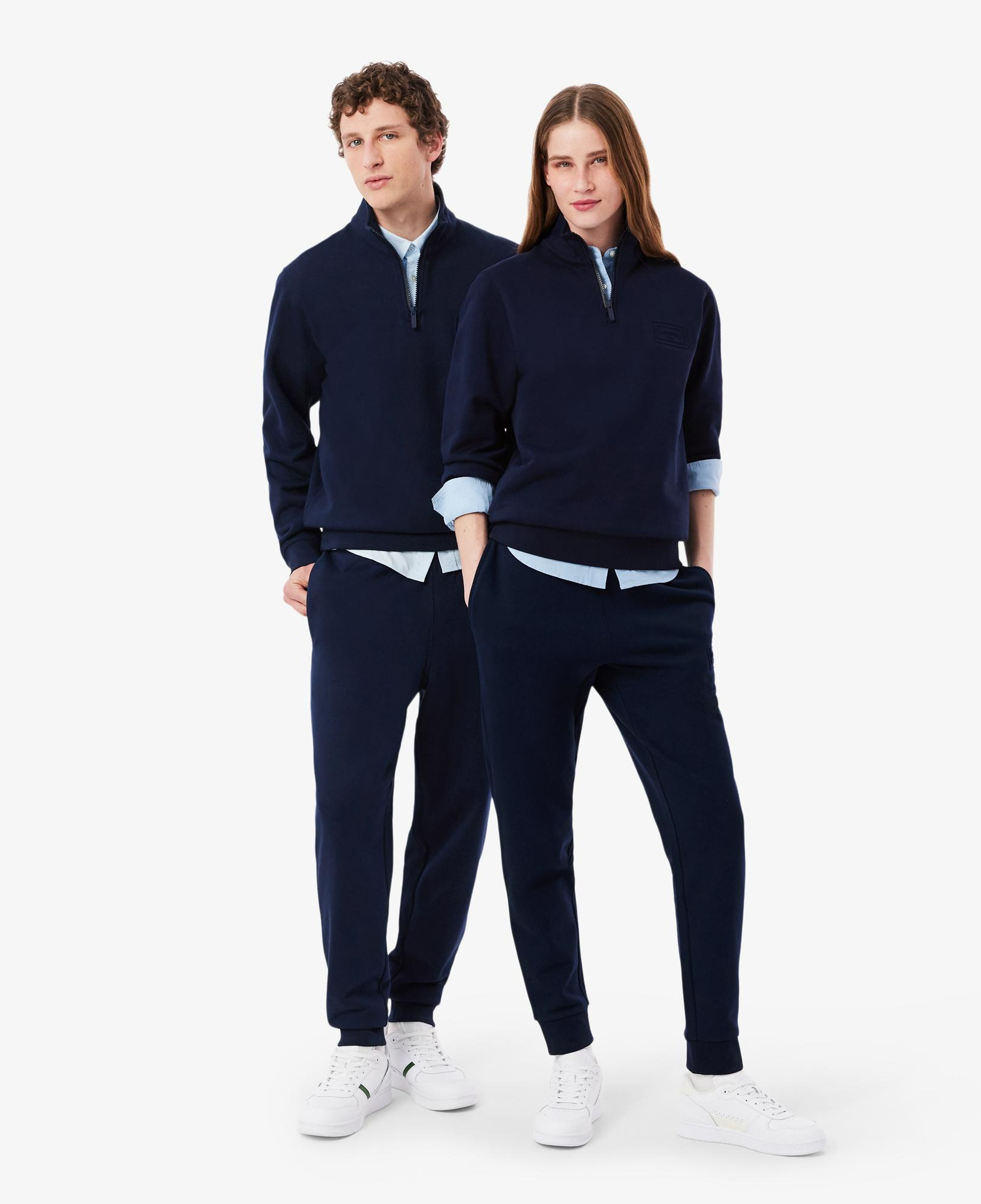Unisex Tapered Fit Lacivert Eşofman Altı