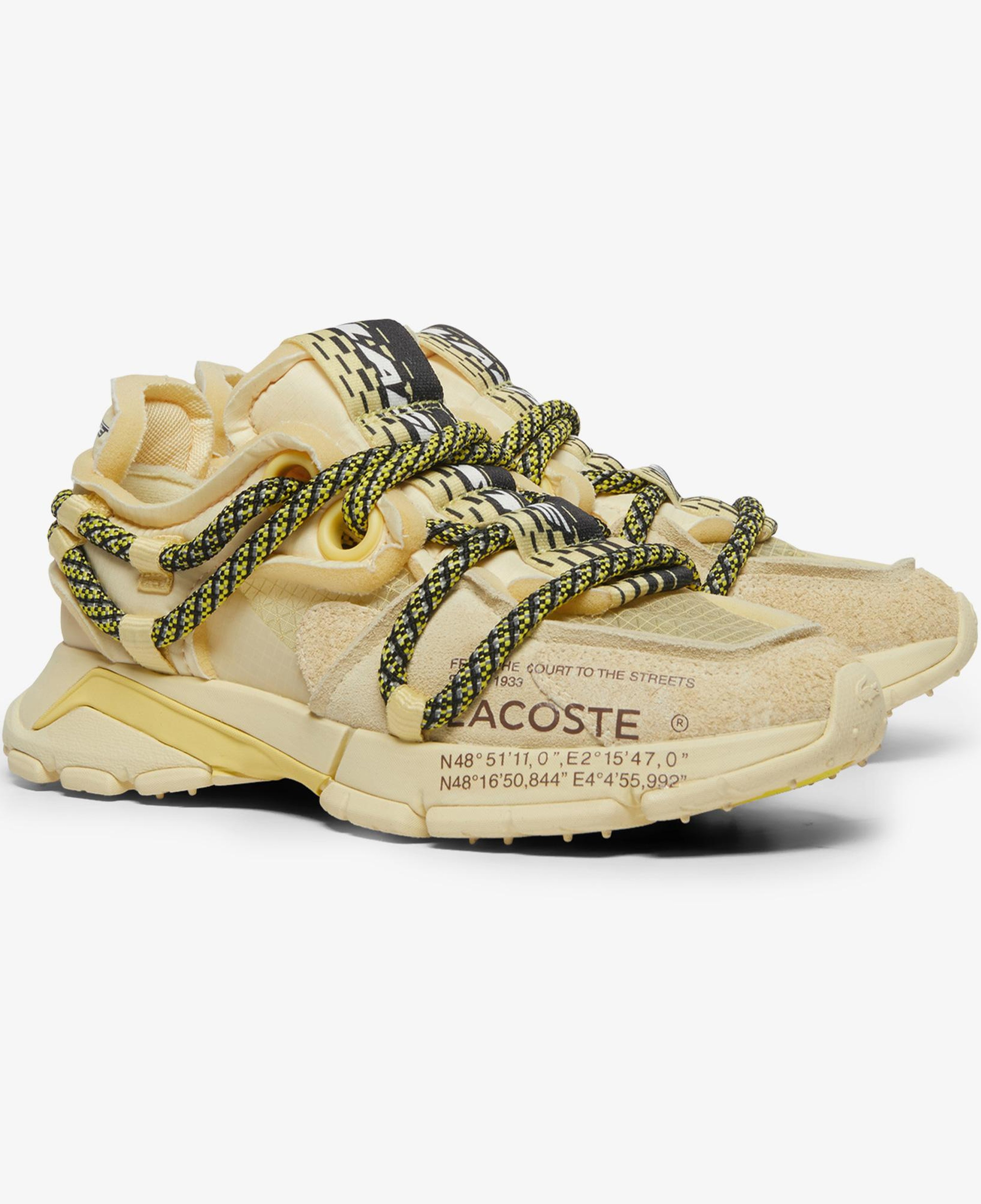 Lacoste L003 Active Runway Kadın Sarı Sneaker