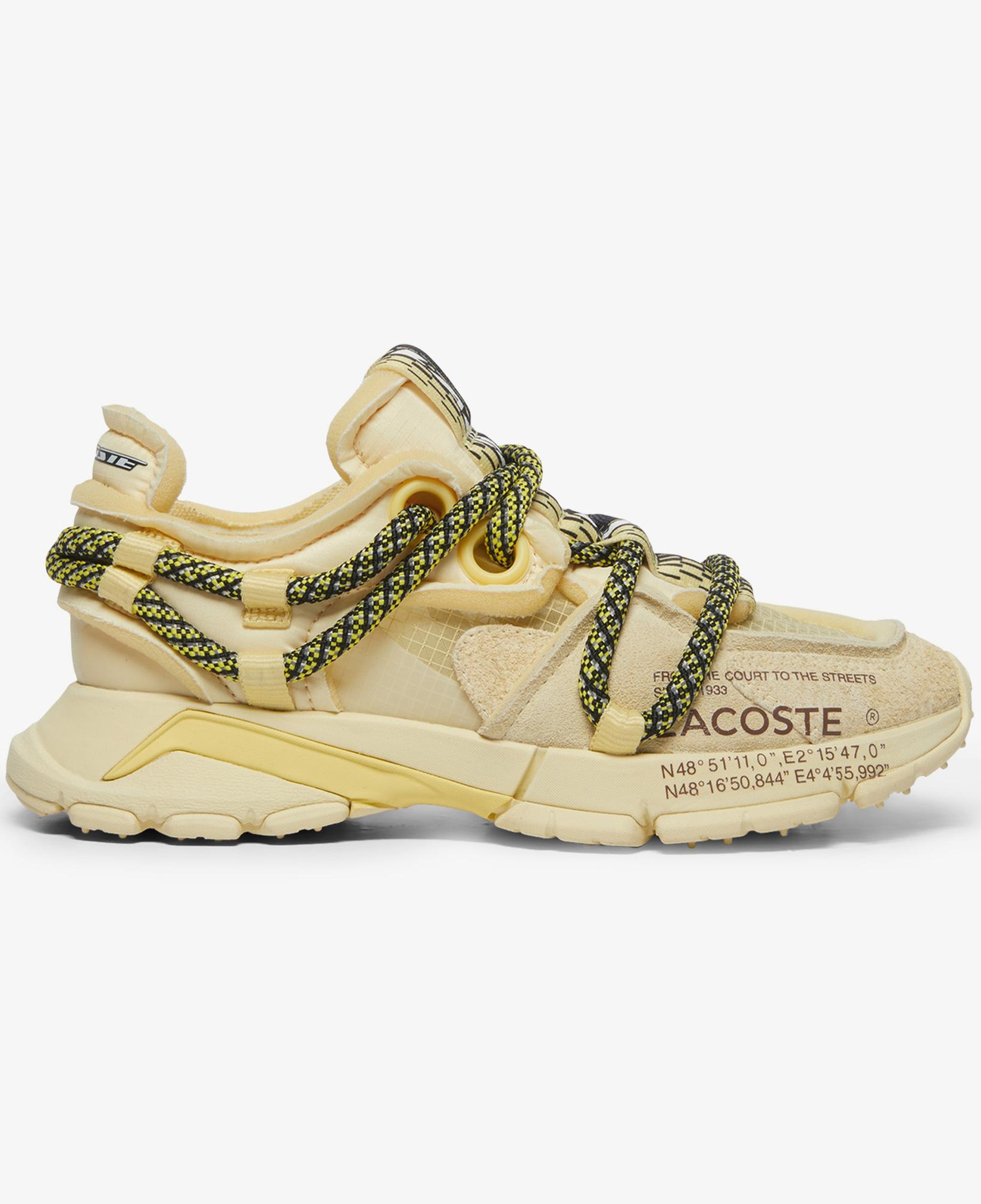 Lacoste L003 Active Runway Kadın Sarı Sneaker