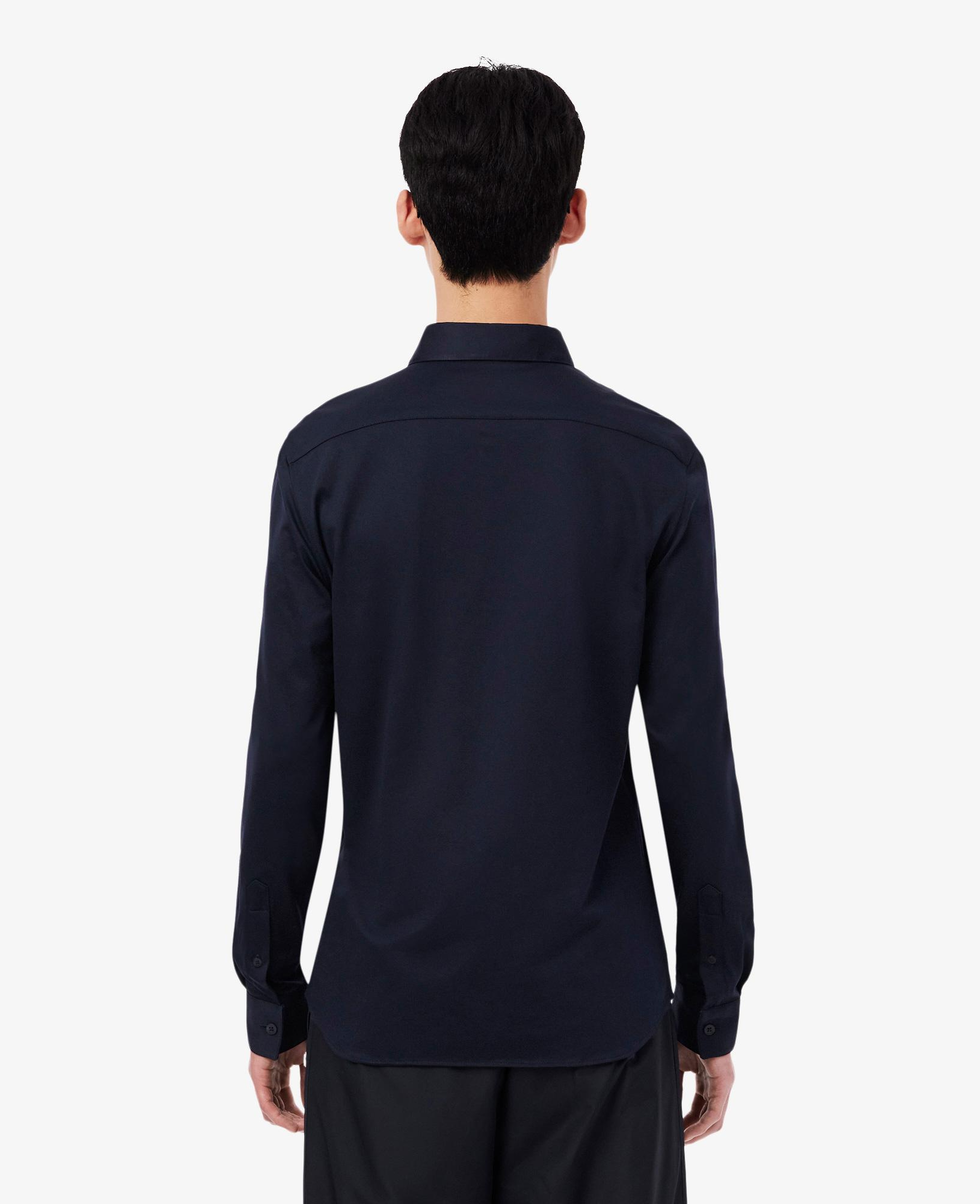 Erkek Slim Fit Lacivert Gömlek
