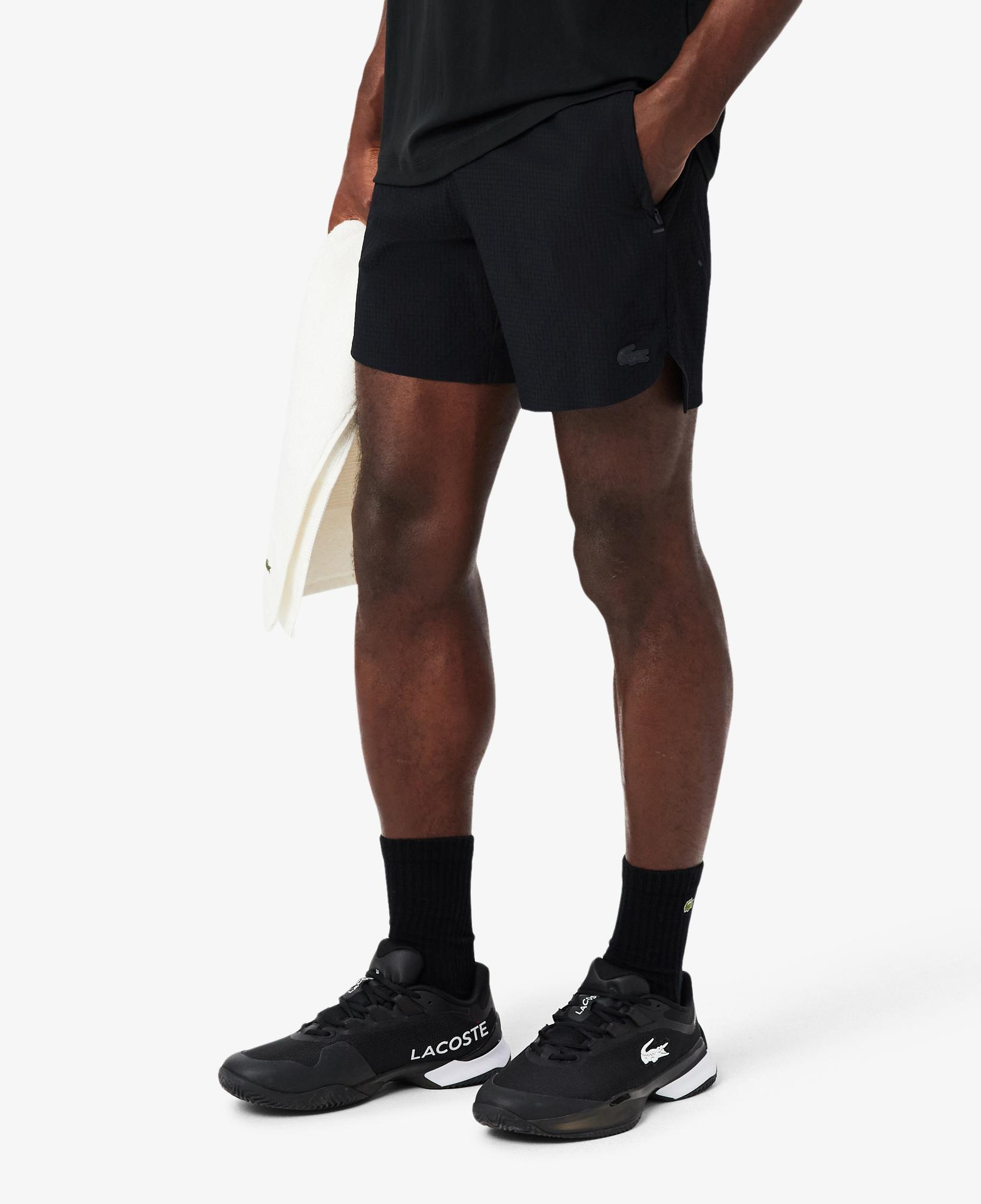 Erkek Relaxed Fit Siyah Şort