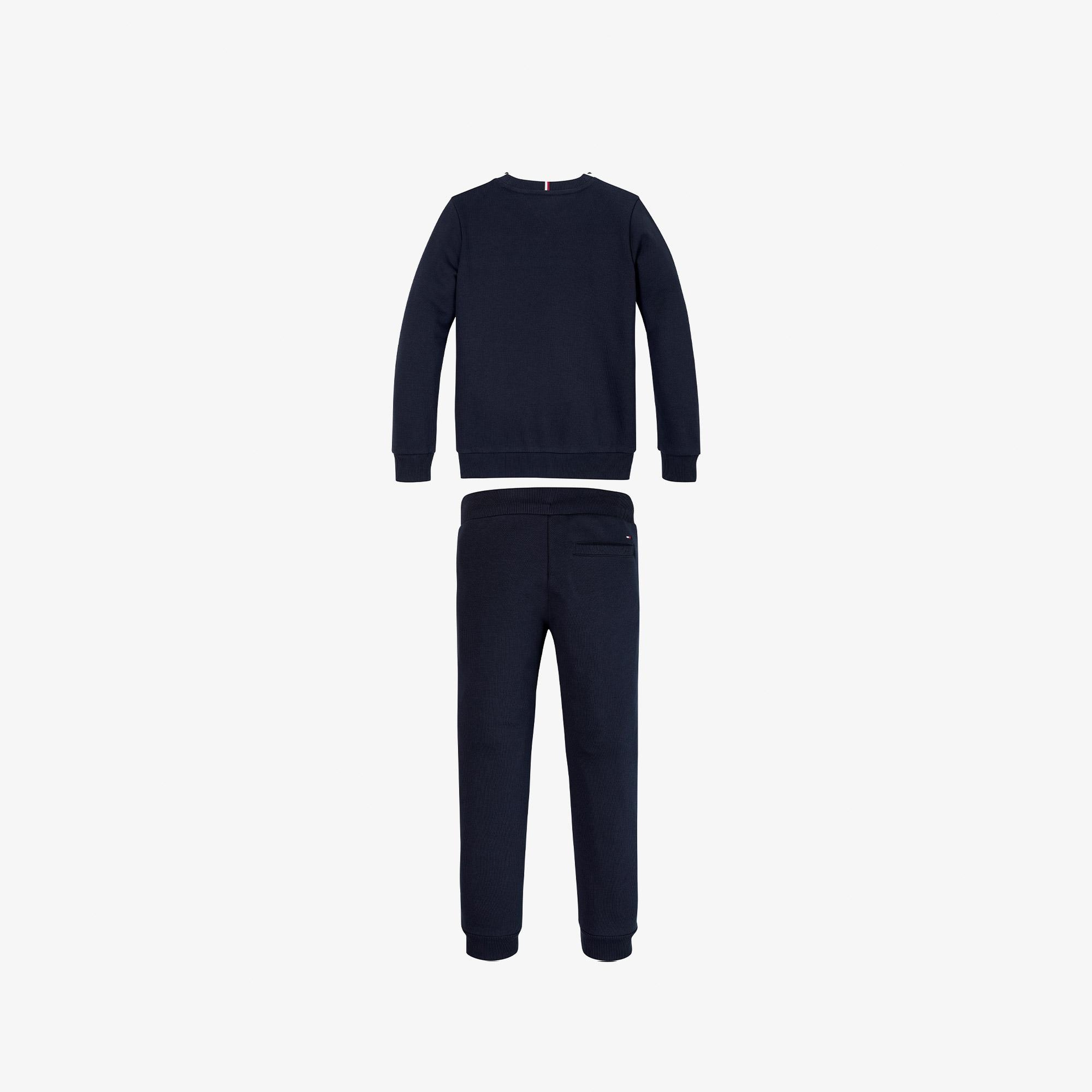 Tommy Jeans Logo Çocuk Lacivert Eşofman Takımı