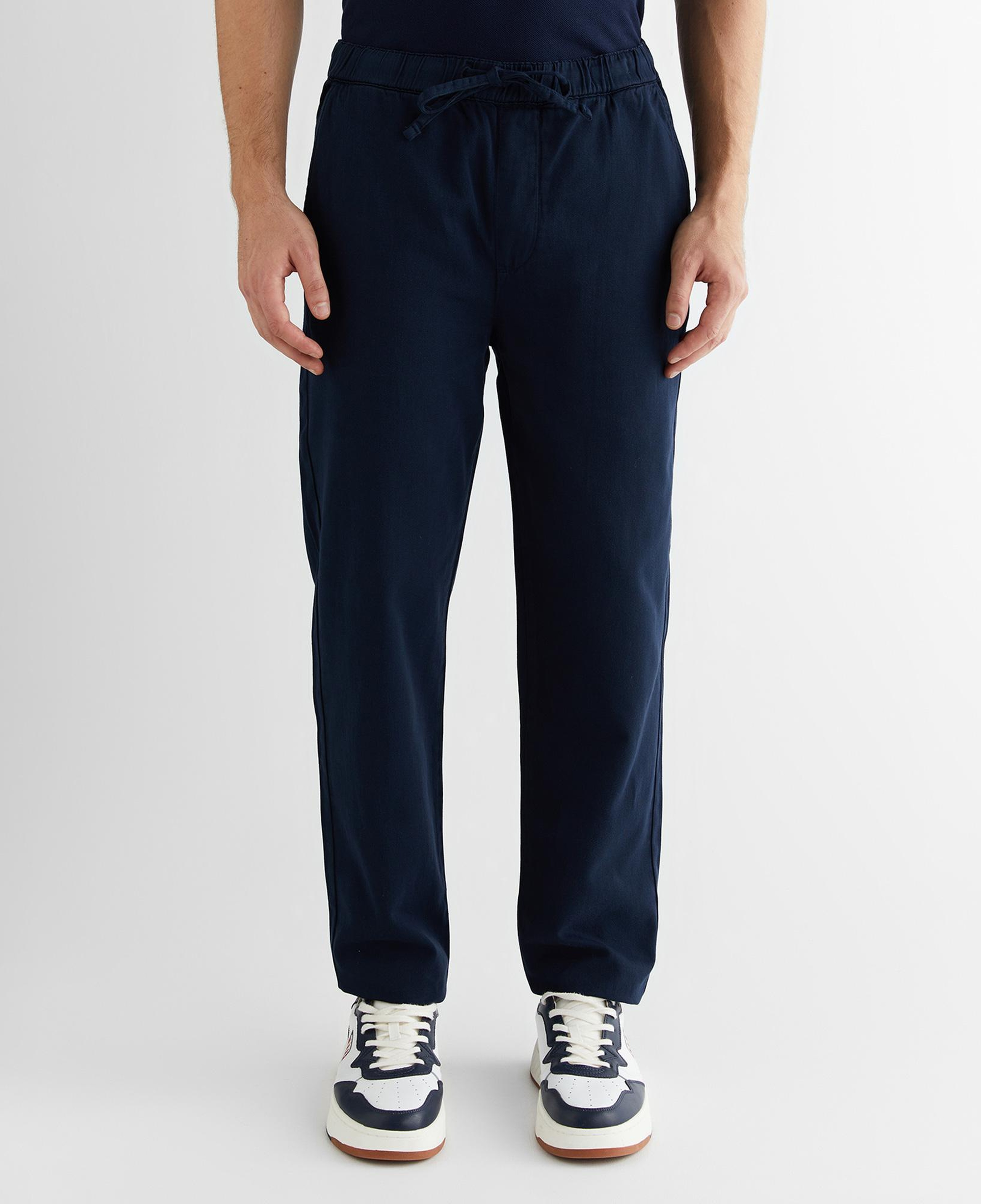 GANT Erkek Lacivert Standart Fit Pantolon