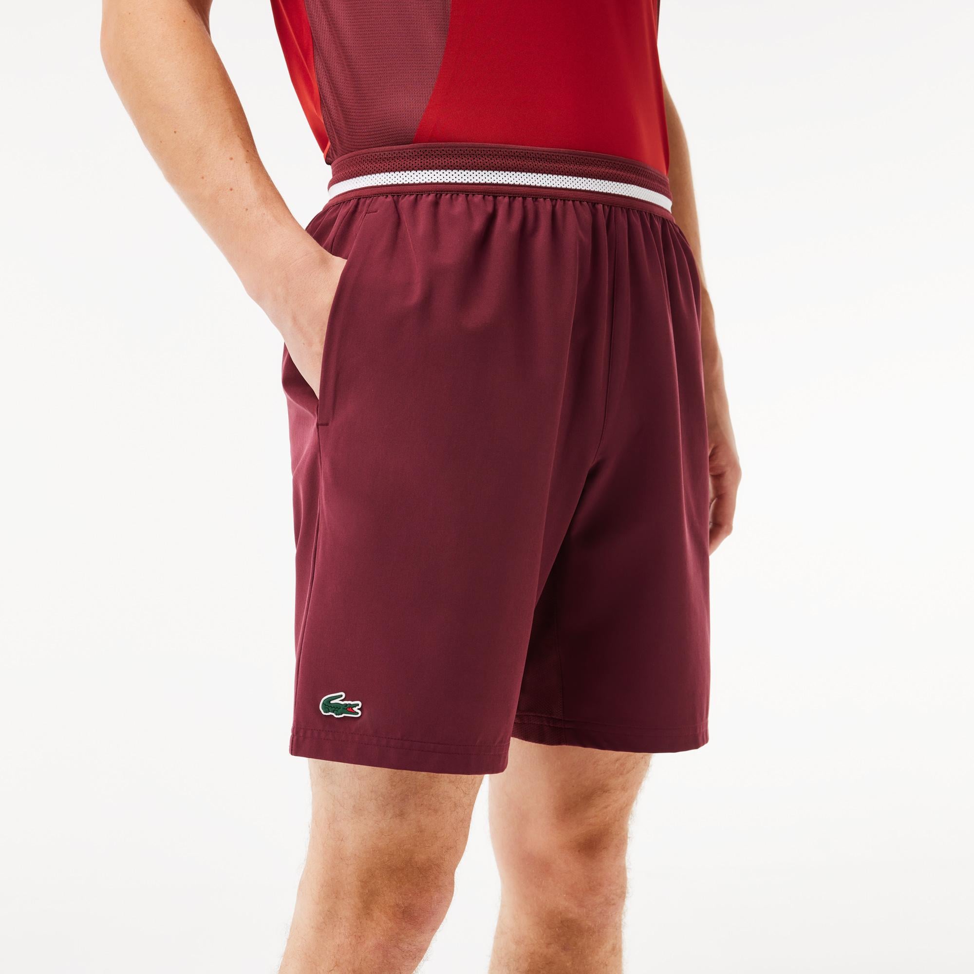 SPORT x Novak Djokovic Erkek Regular Fit Bordo Şort