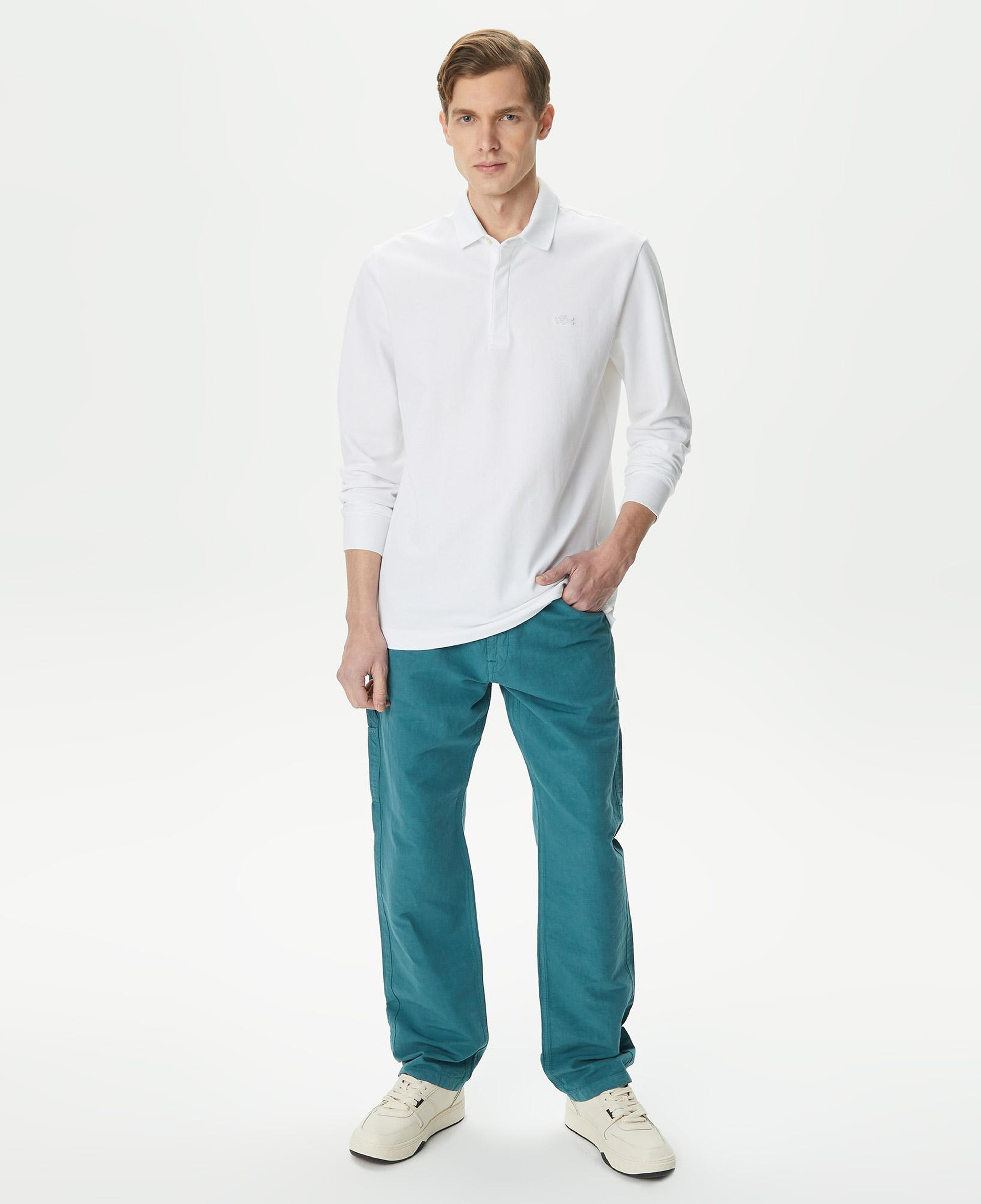 Erkek Relaxed Fit Mavi Pantolon