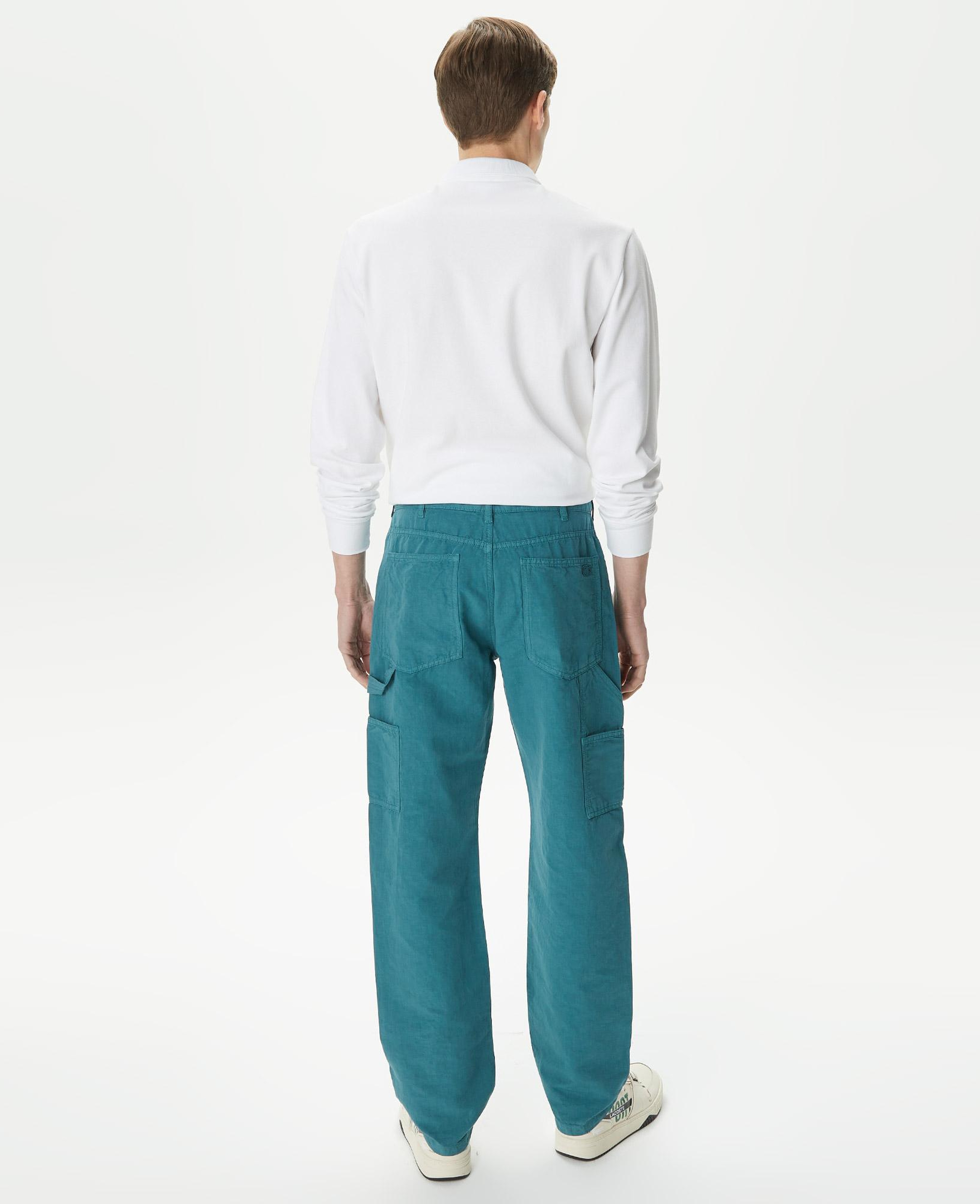 Erkek Relaxed Fit Mavi Pantolon