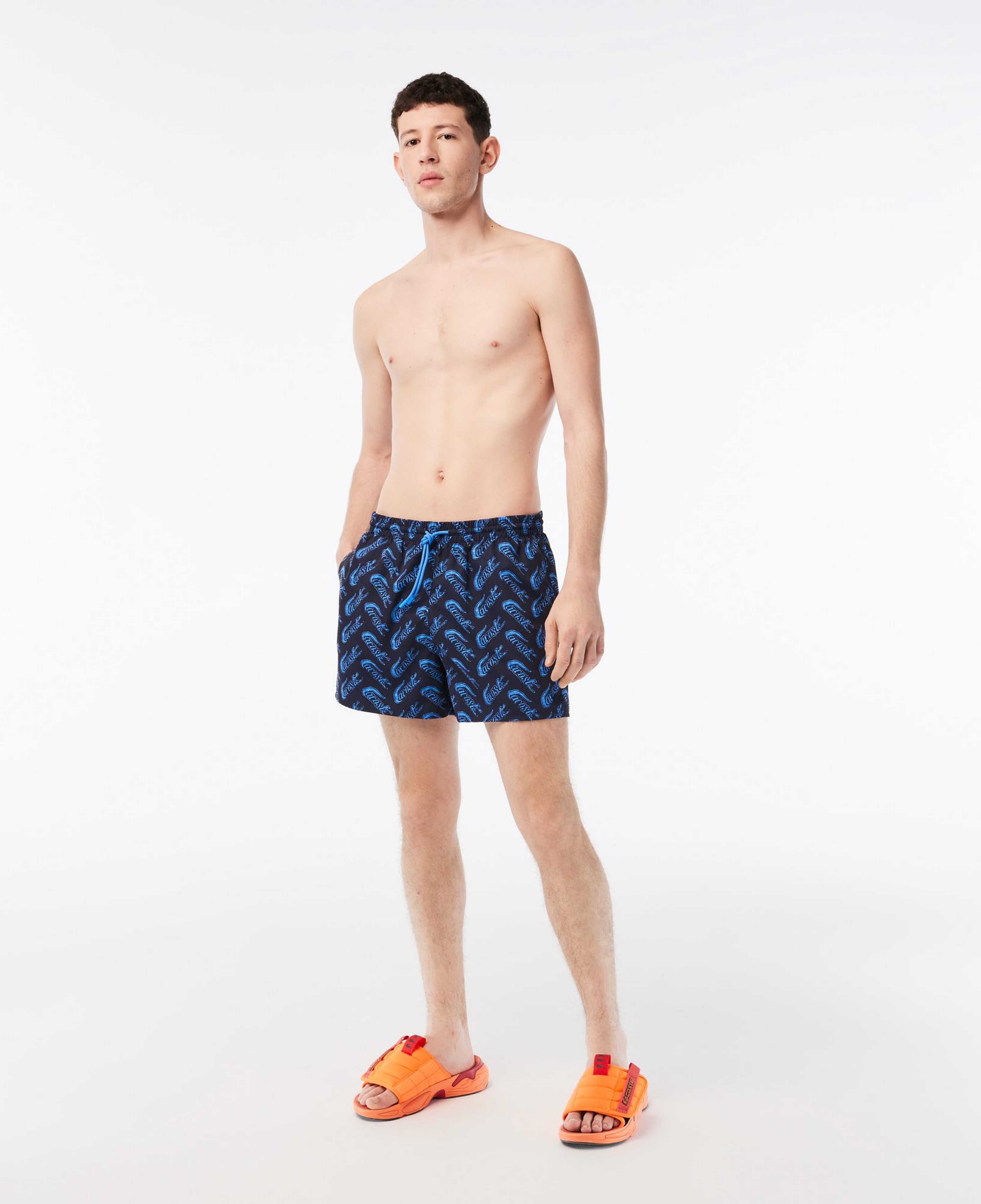 Lacoste Essentials Erkek Lacivert Deniz Şortu