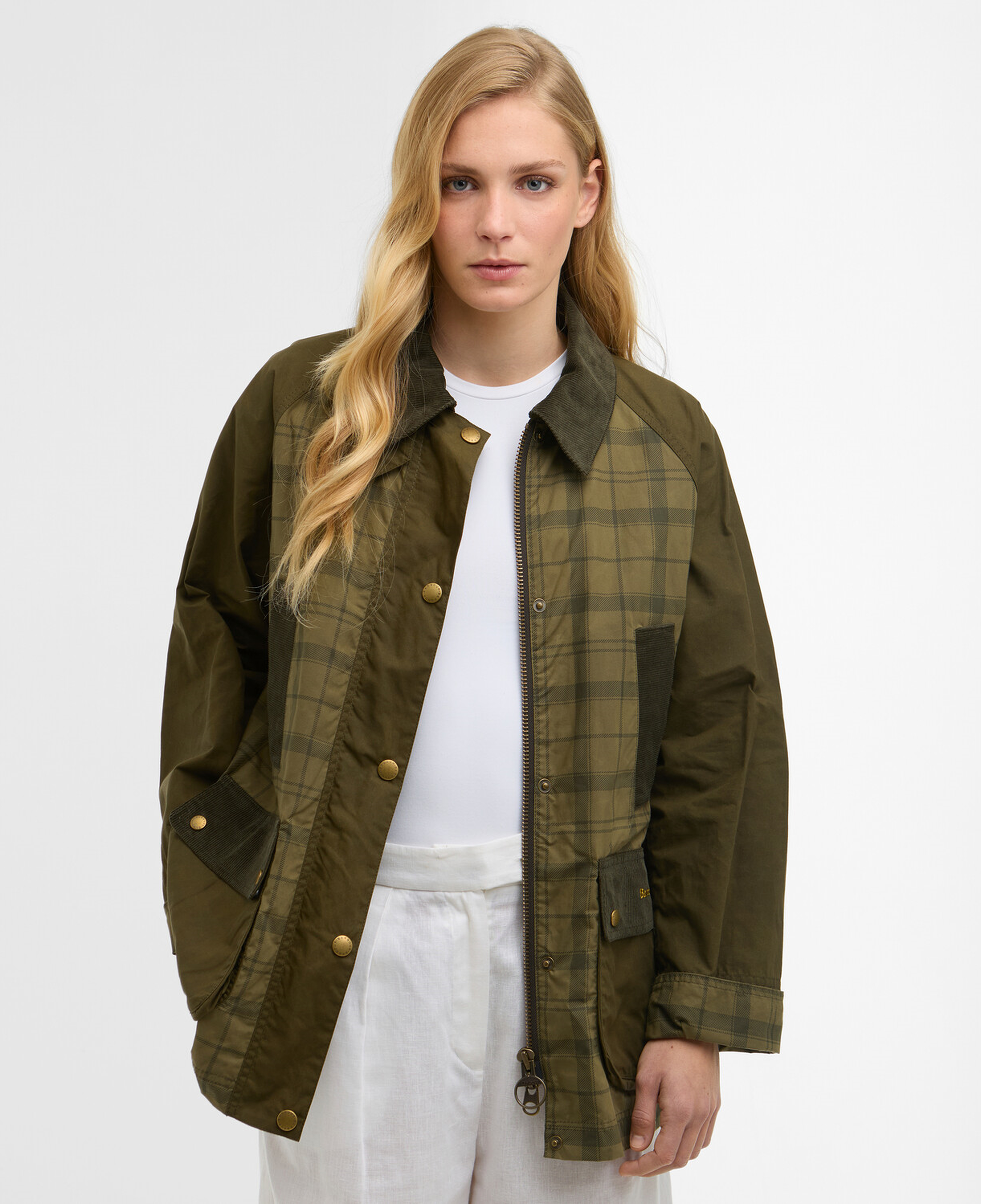 Barbour Modern Tartan Beadnell Casual Ceket