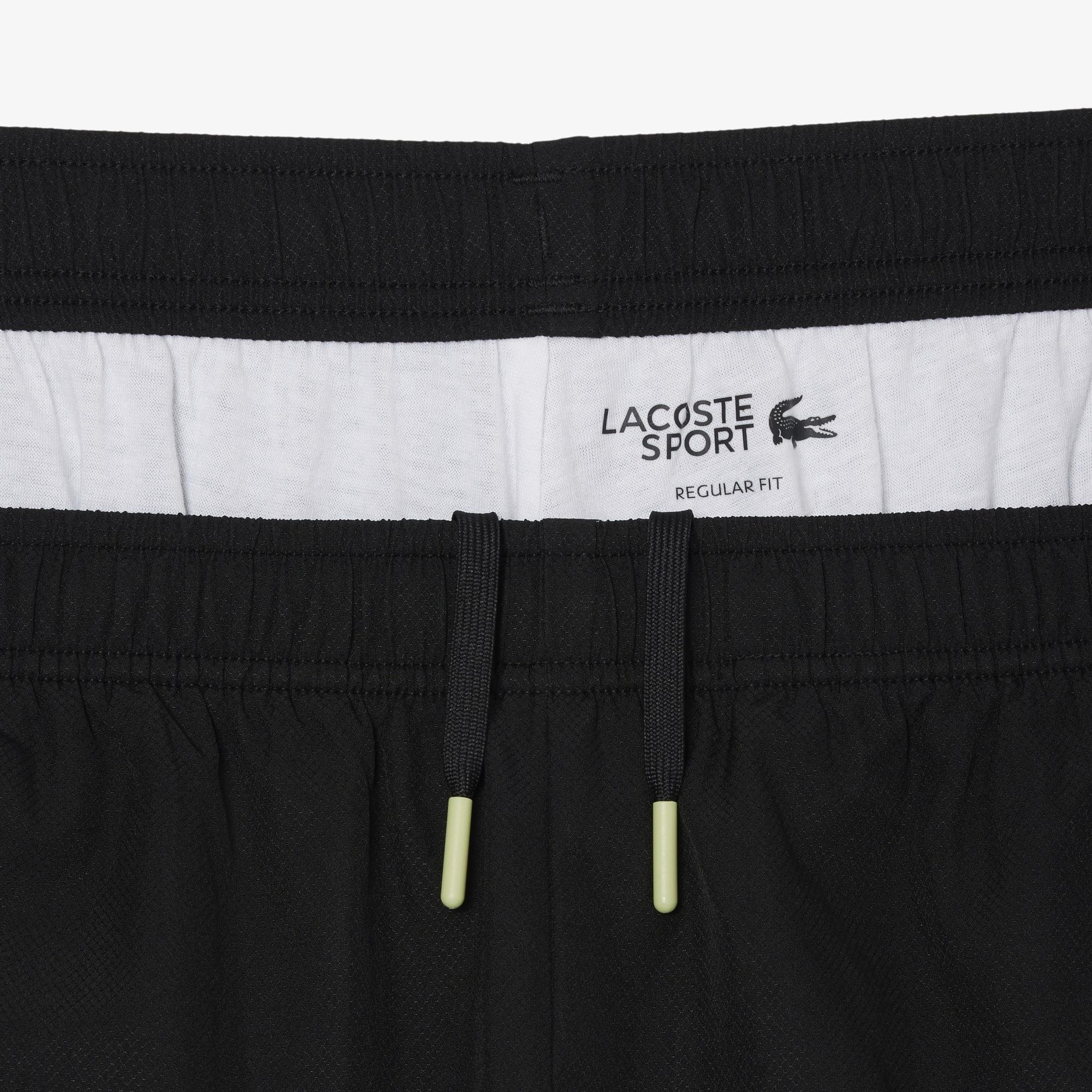 Lacoste Erkek Regular Fit Siyah Eşofman Altı
