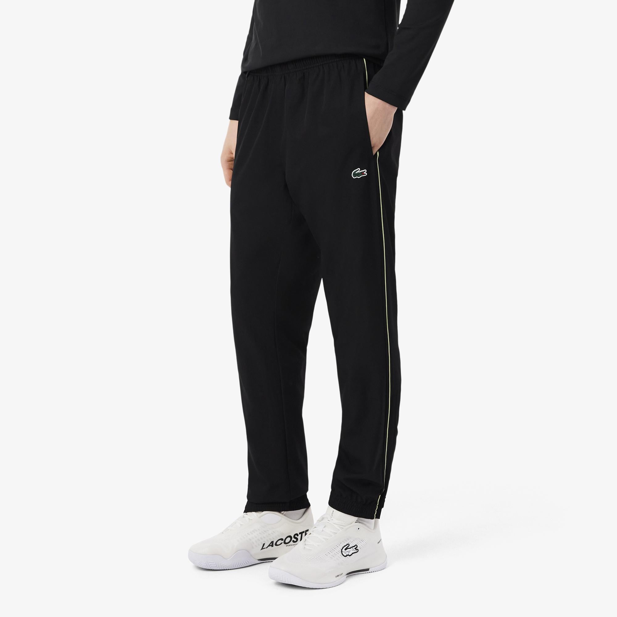 Lacoste Erkek Regular Fit Siyah Eşofman Altı