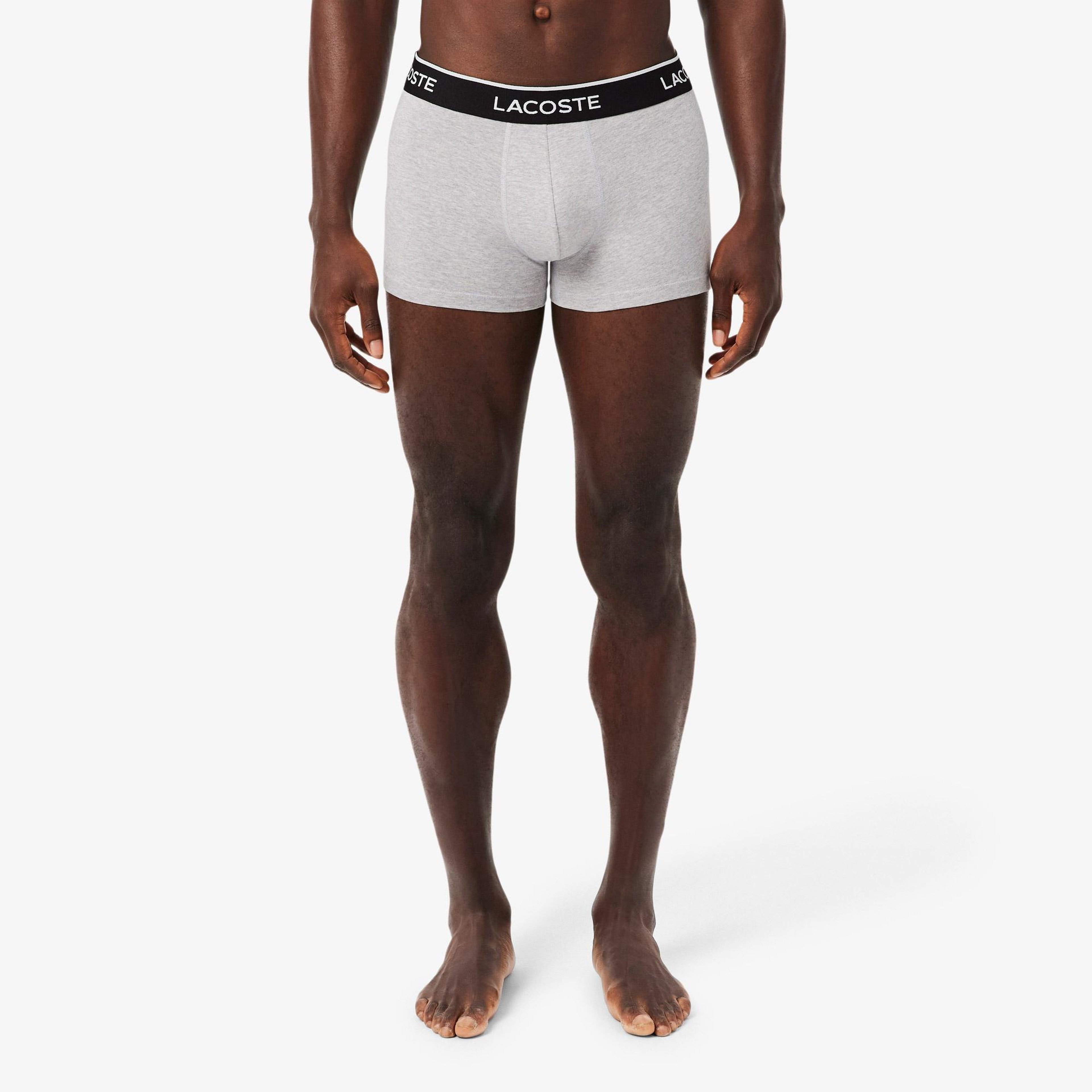 Erkek 3'lü Gri Boxer