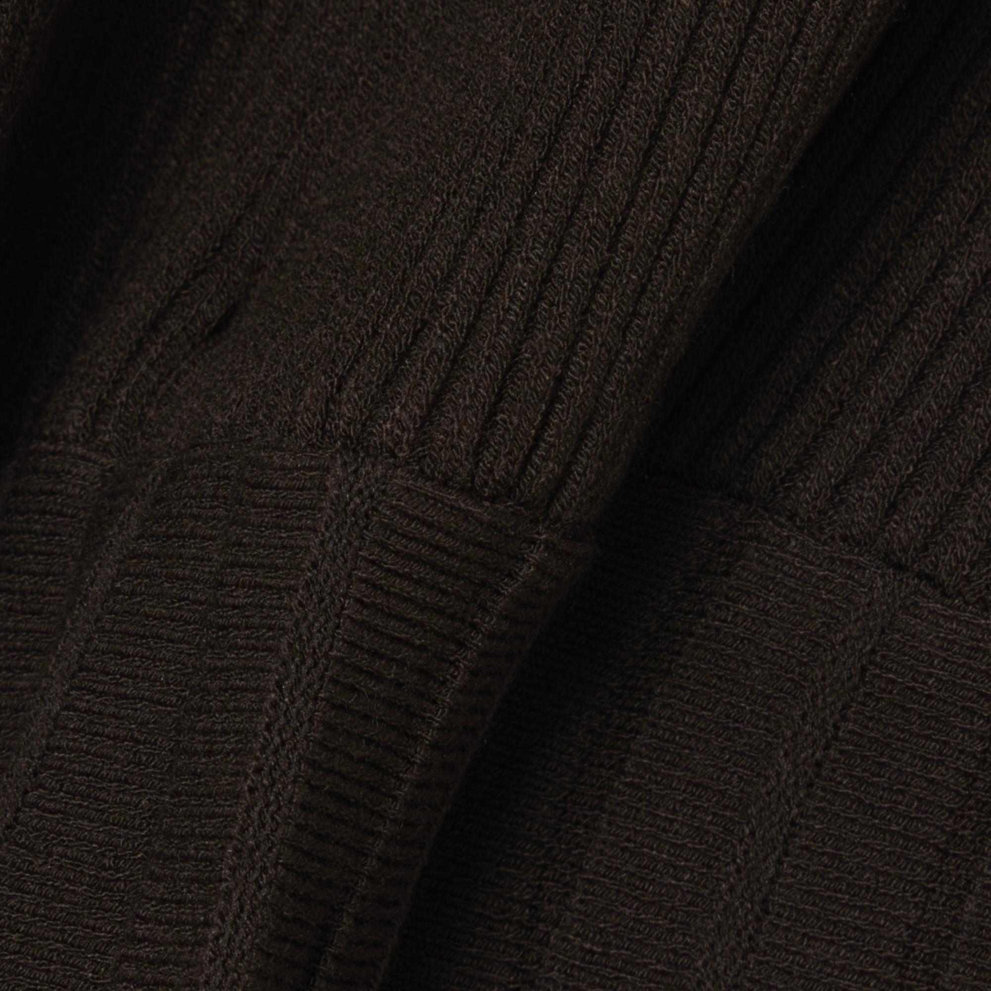 Lacoste Kadın Relaxed Fit Kısa Kollu Polo Yaka Koyu Kahverengi Elbise