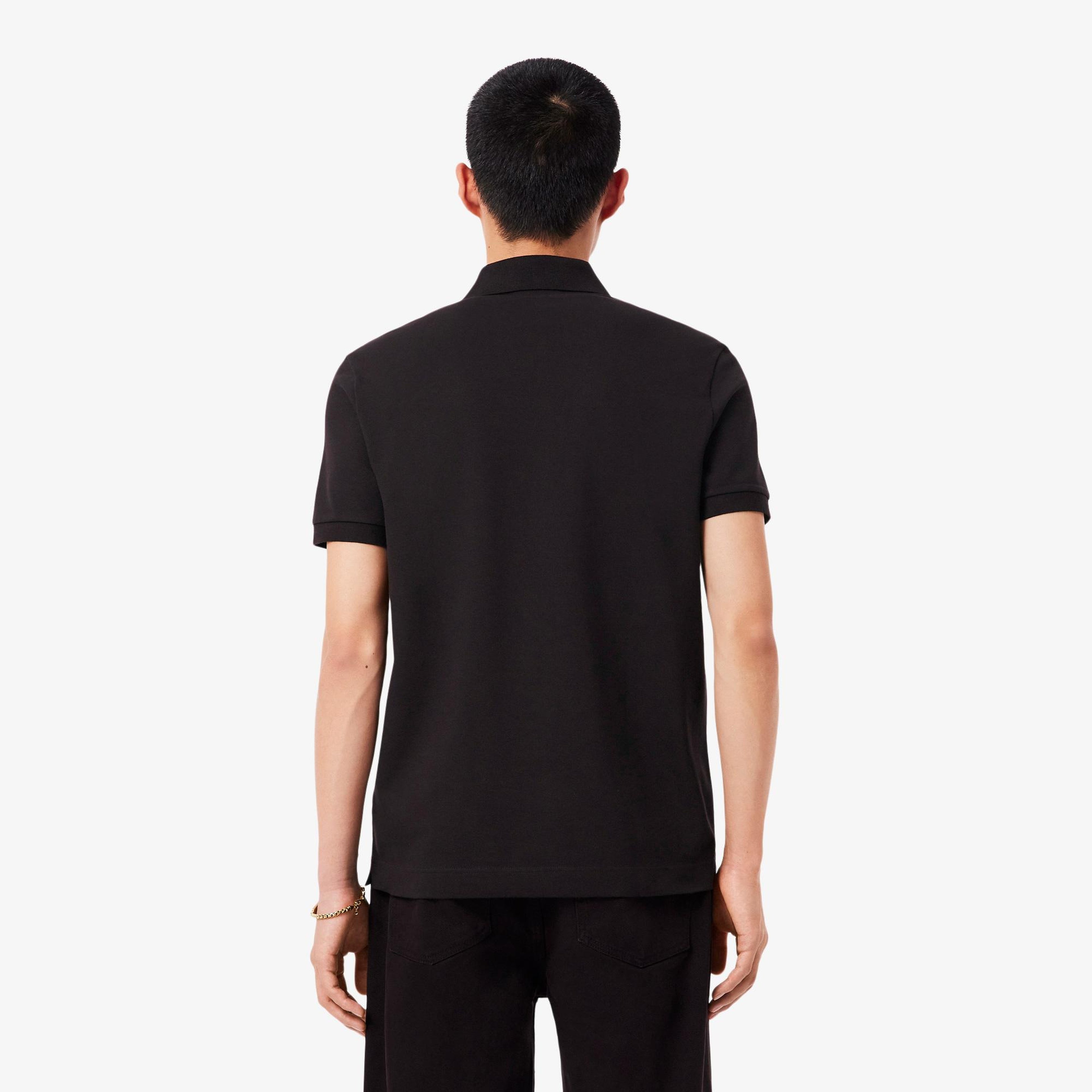 Erkek Regular Fit Koyu Kahverengi Paris Polo