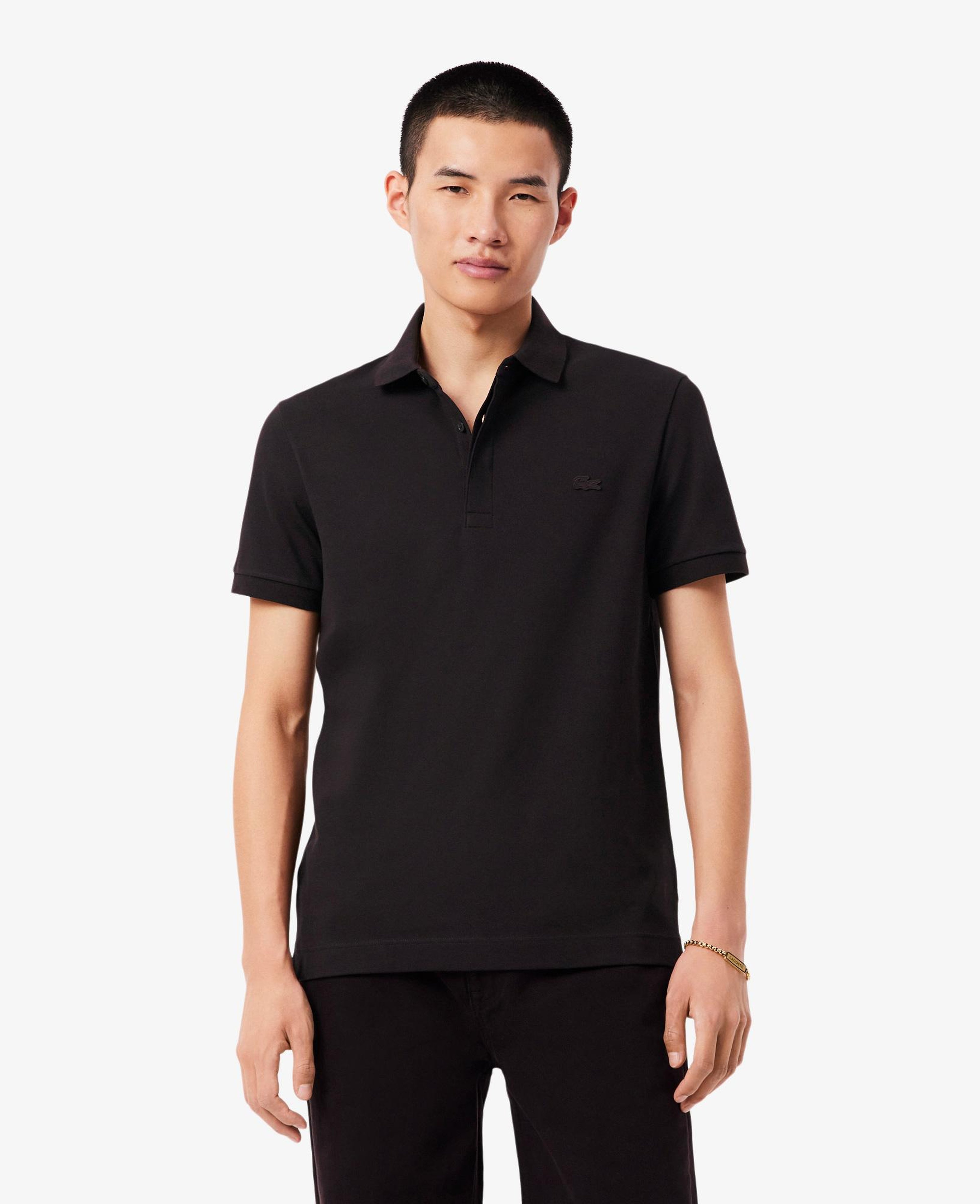 Erkek Regular Fit Koyu Kahverengi Paris Polo