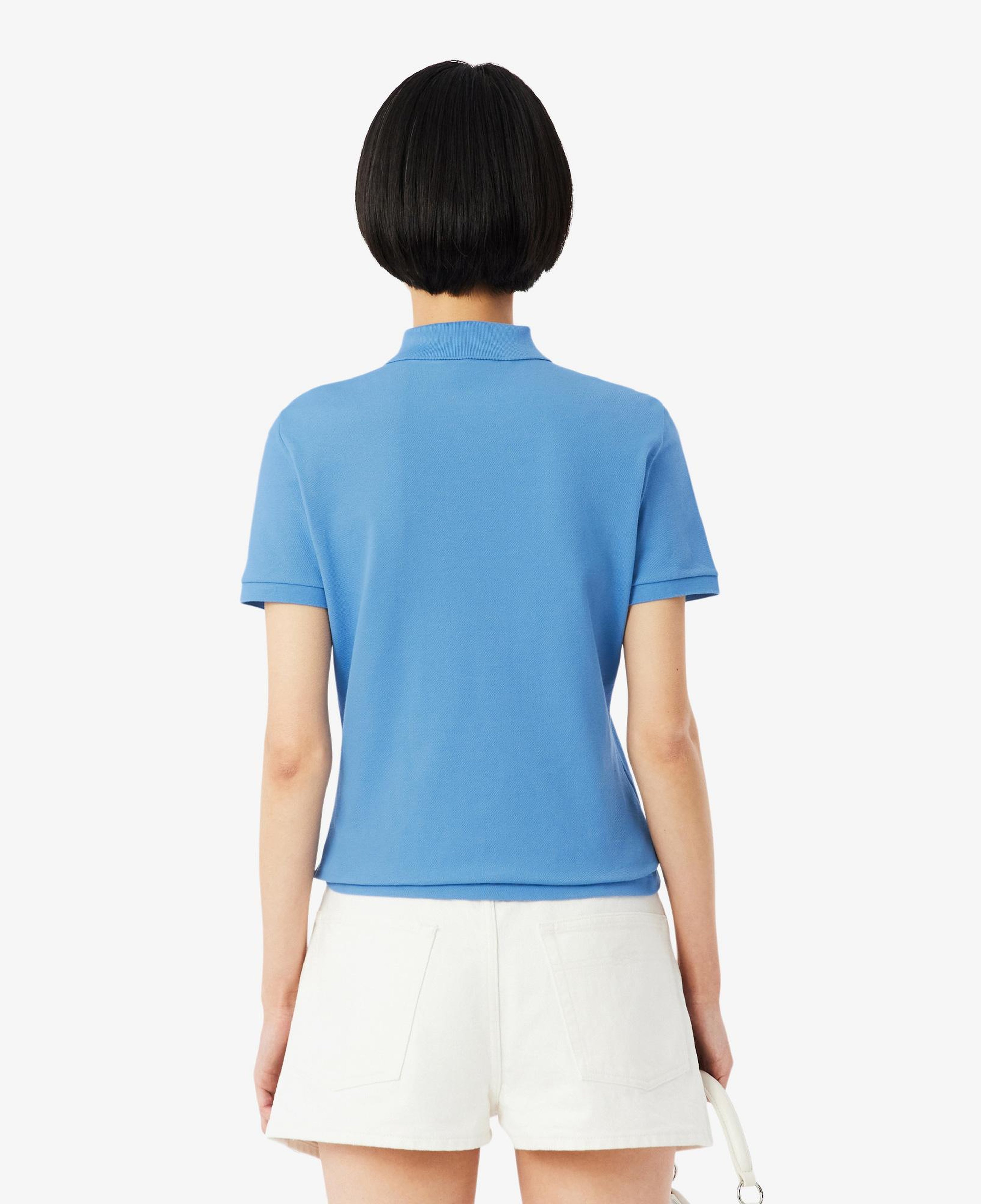 Lacoste L.12.D Kadın Slim Fit Mavi Polo