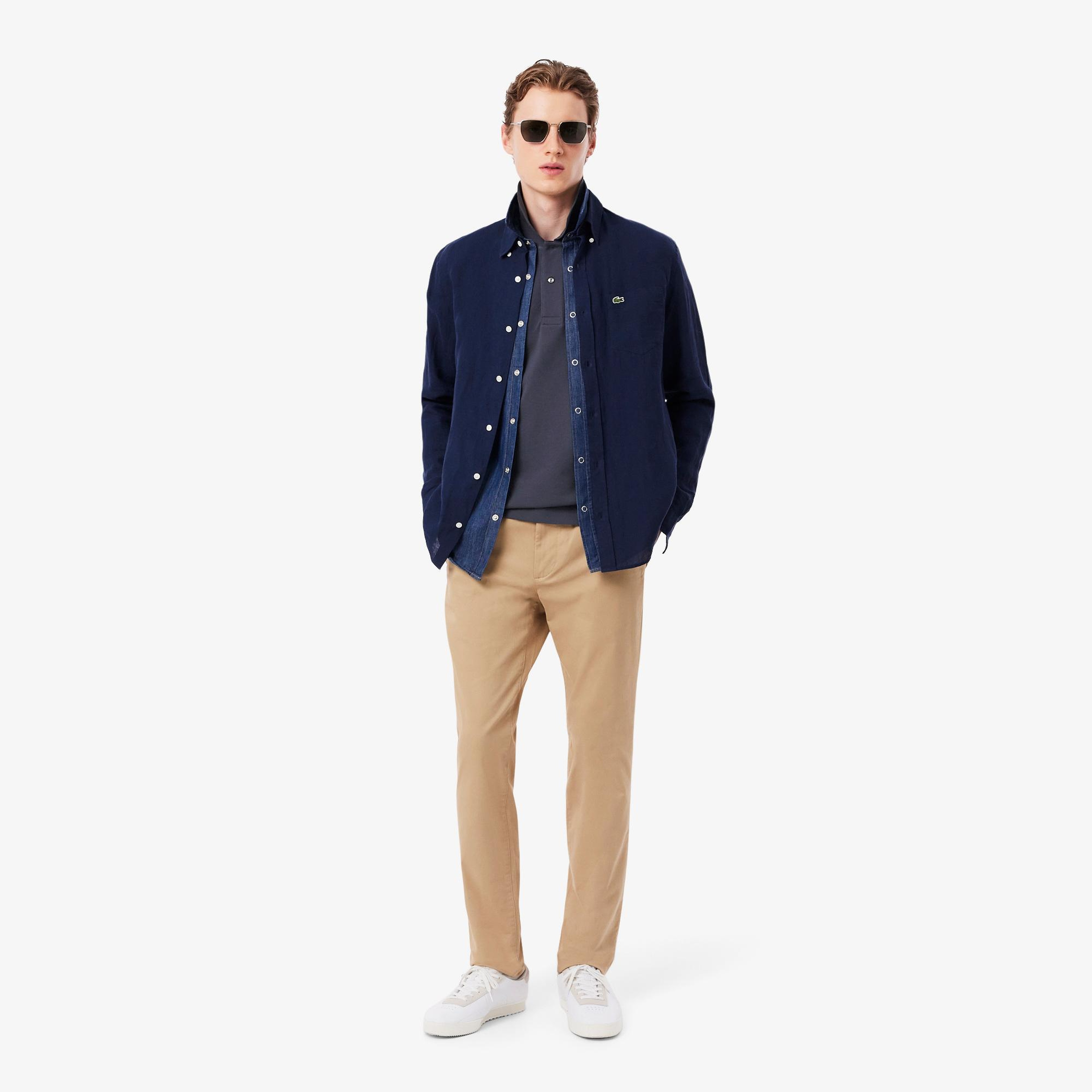Lacoste L.12.12 Erkek Classic Fit Koyu Gri Polo