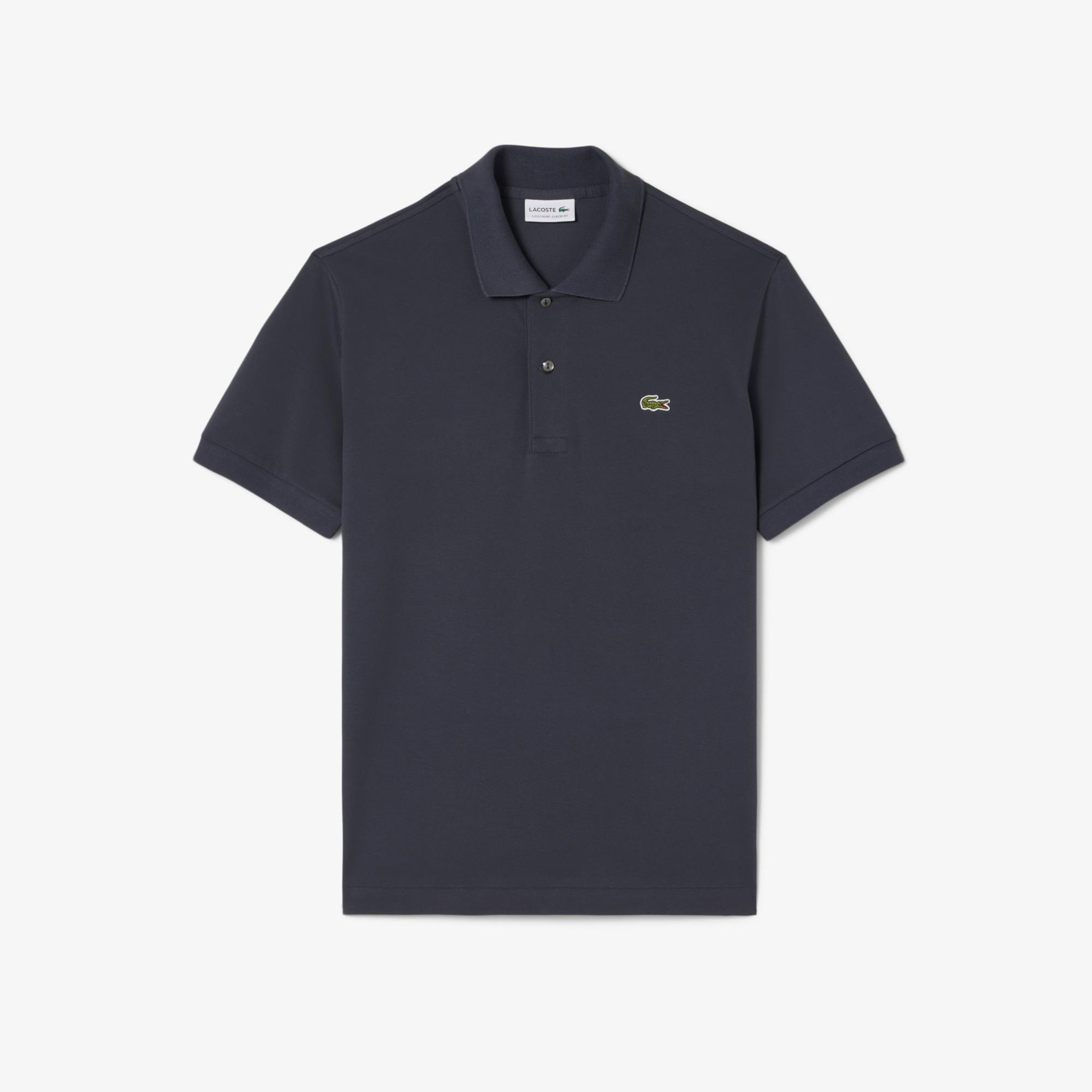 L.12.12 Light Erkek Classic Fit Koyu Gri Polo