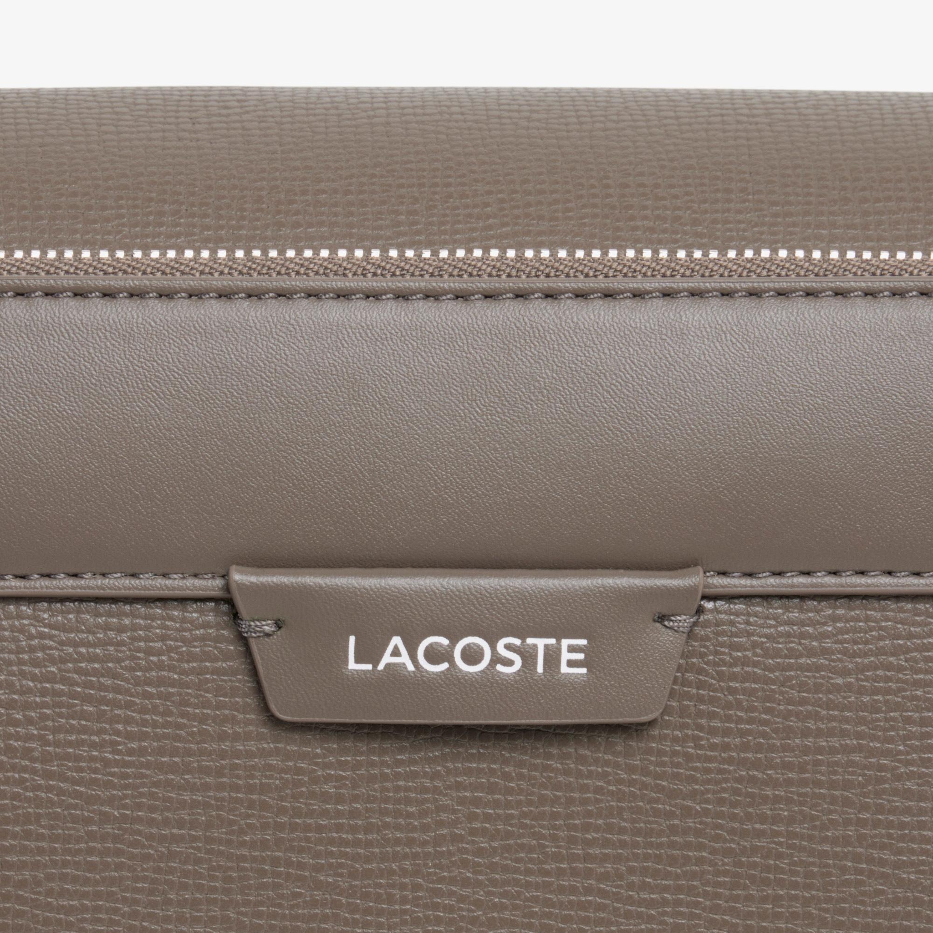 Lacoste Erkek Deri Bej Postacı Çantası
