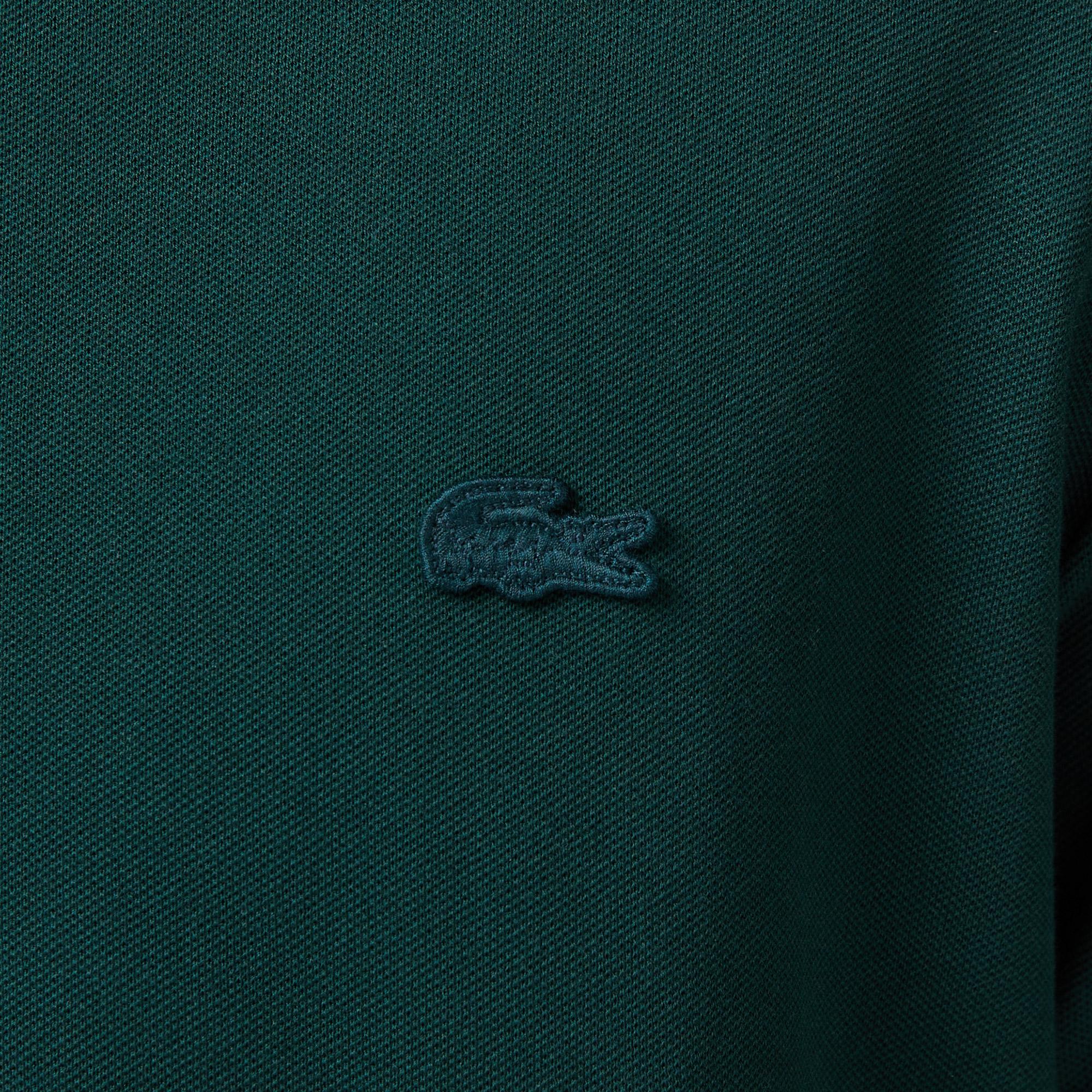 Lacoste Erkek Regular Fit Yeşil Paris Polo