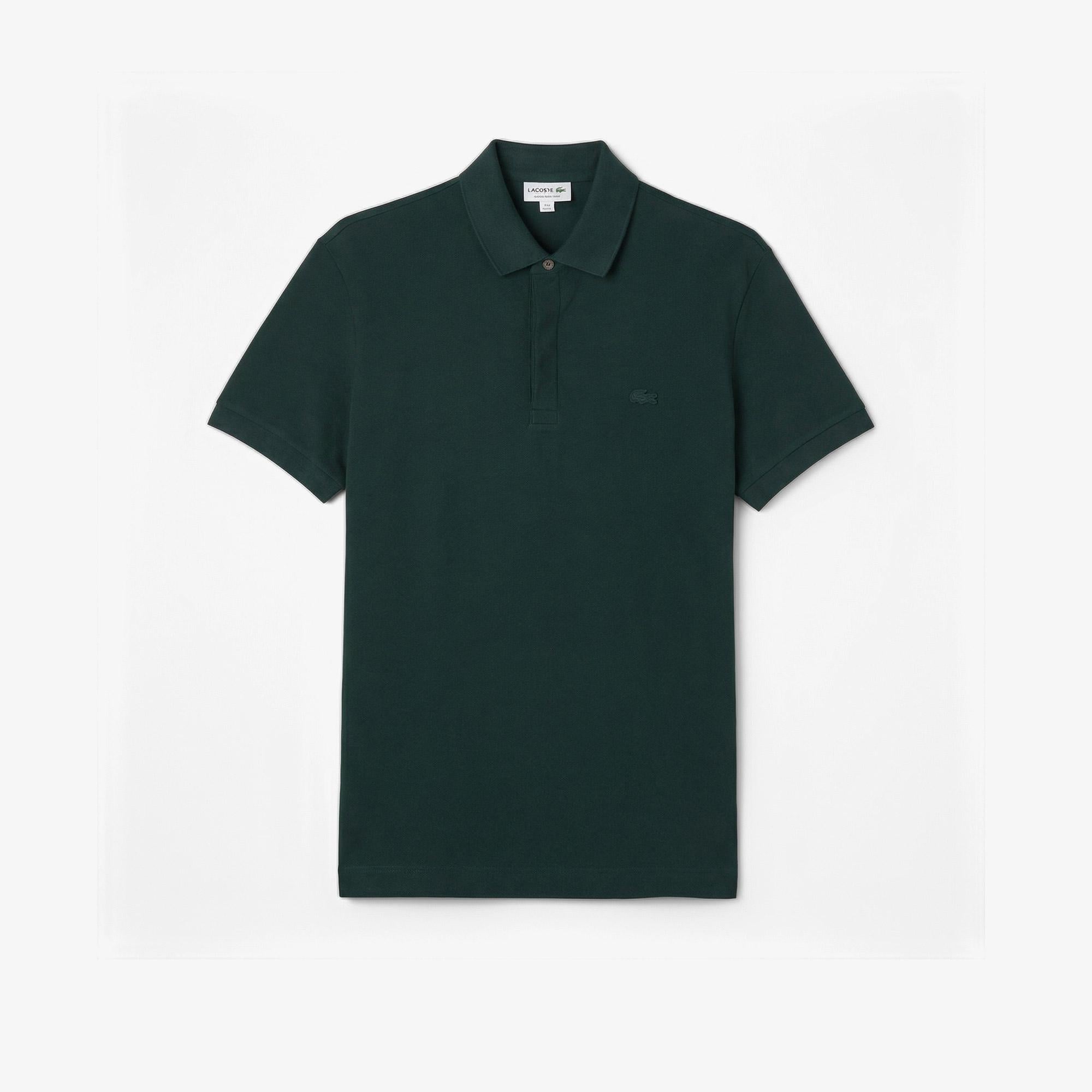 Lacoste Erkek Regular Fit Yeşil Paris Polo