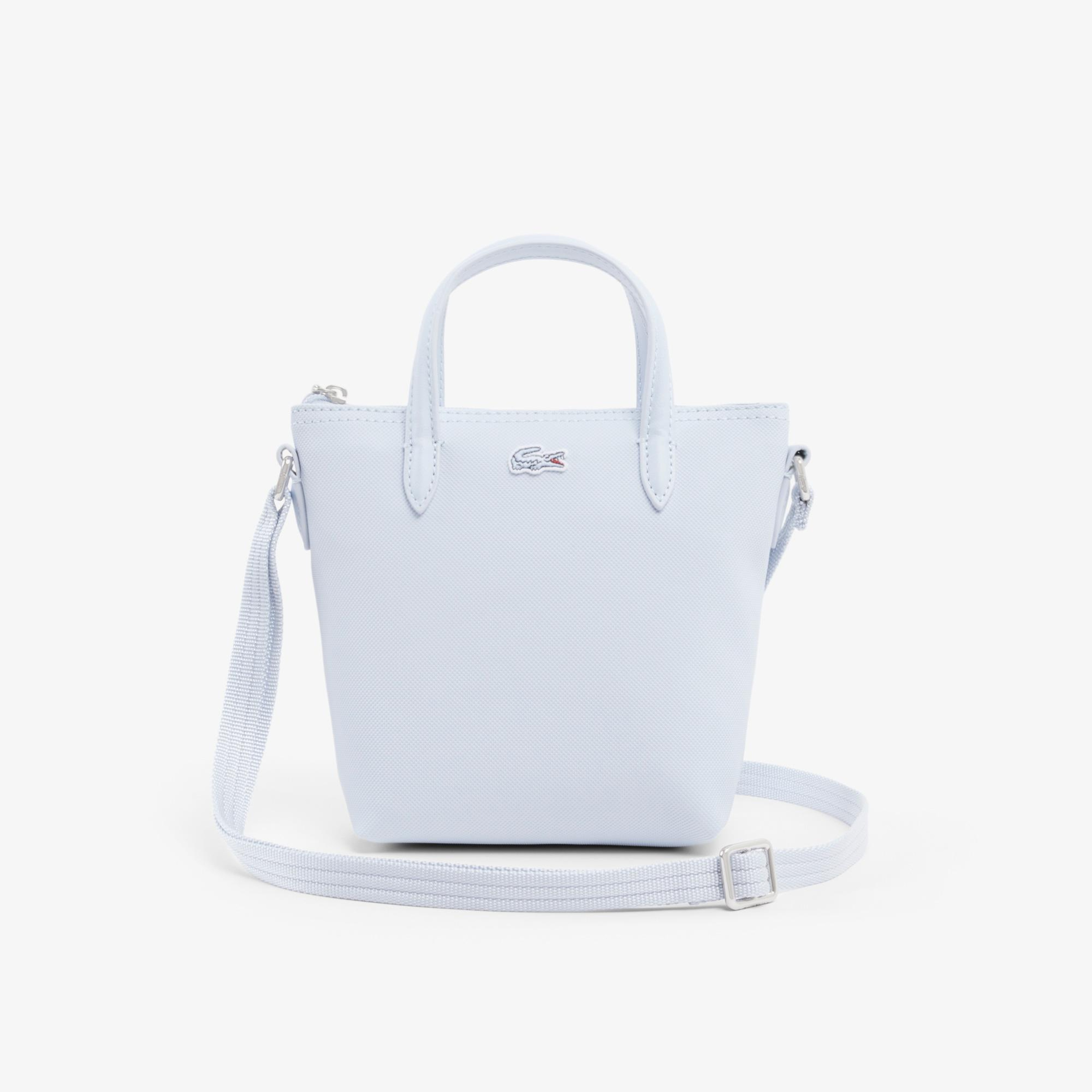 Lacoste Mini L.12.12 Kadın Mavi Postacı Çantası