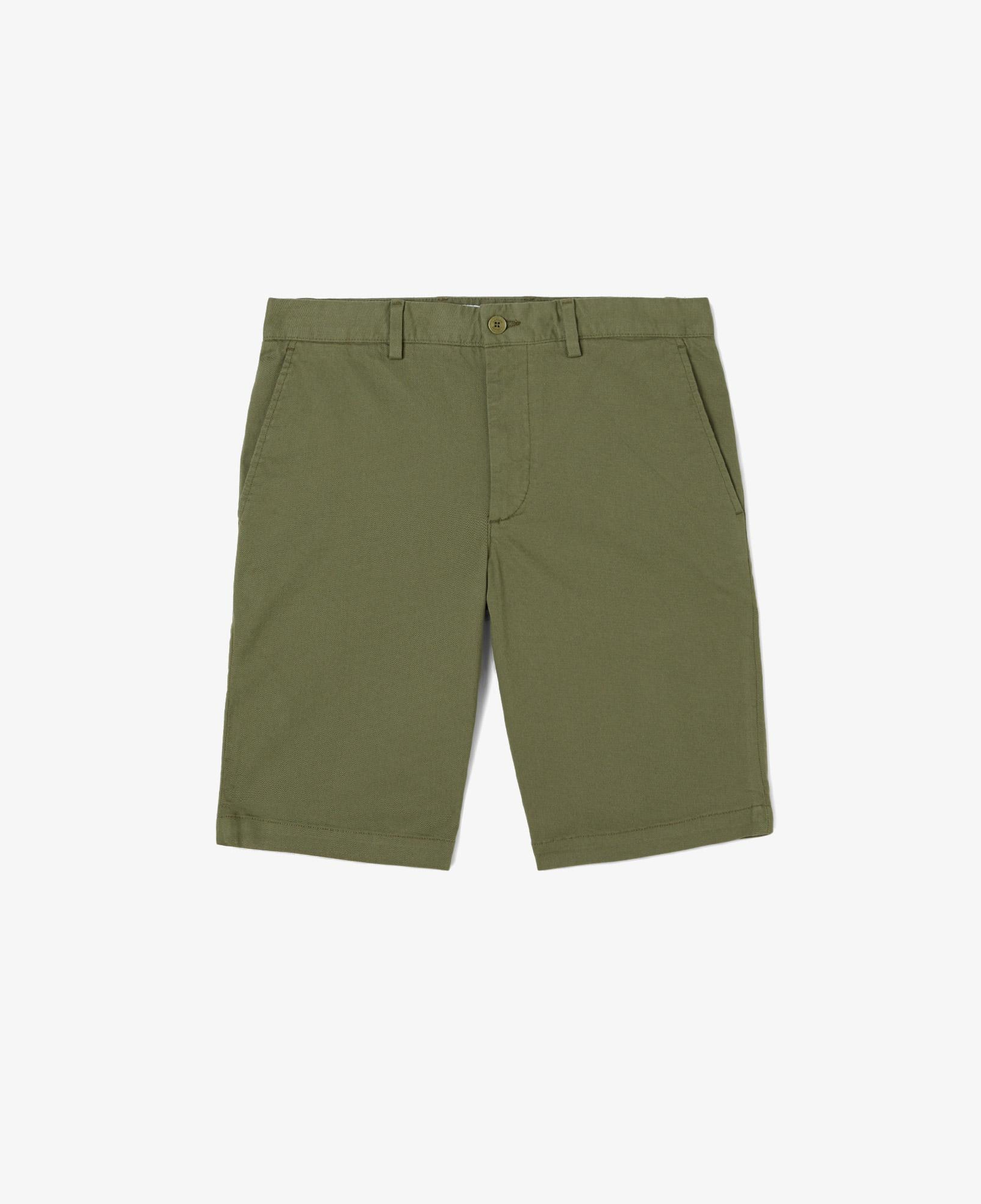 Lacoste Erkek Slim Fit Haki Bermuda Şort