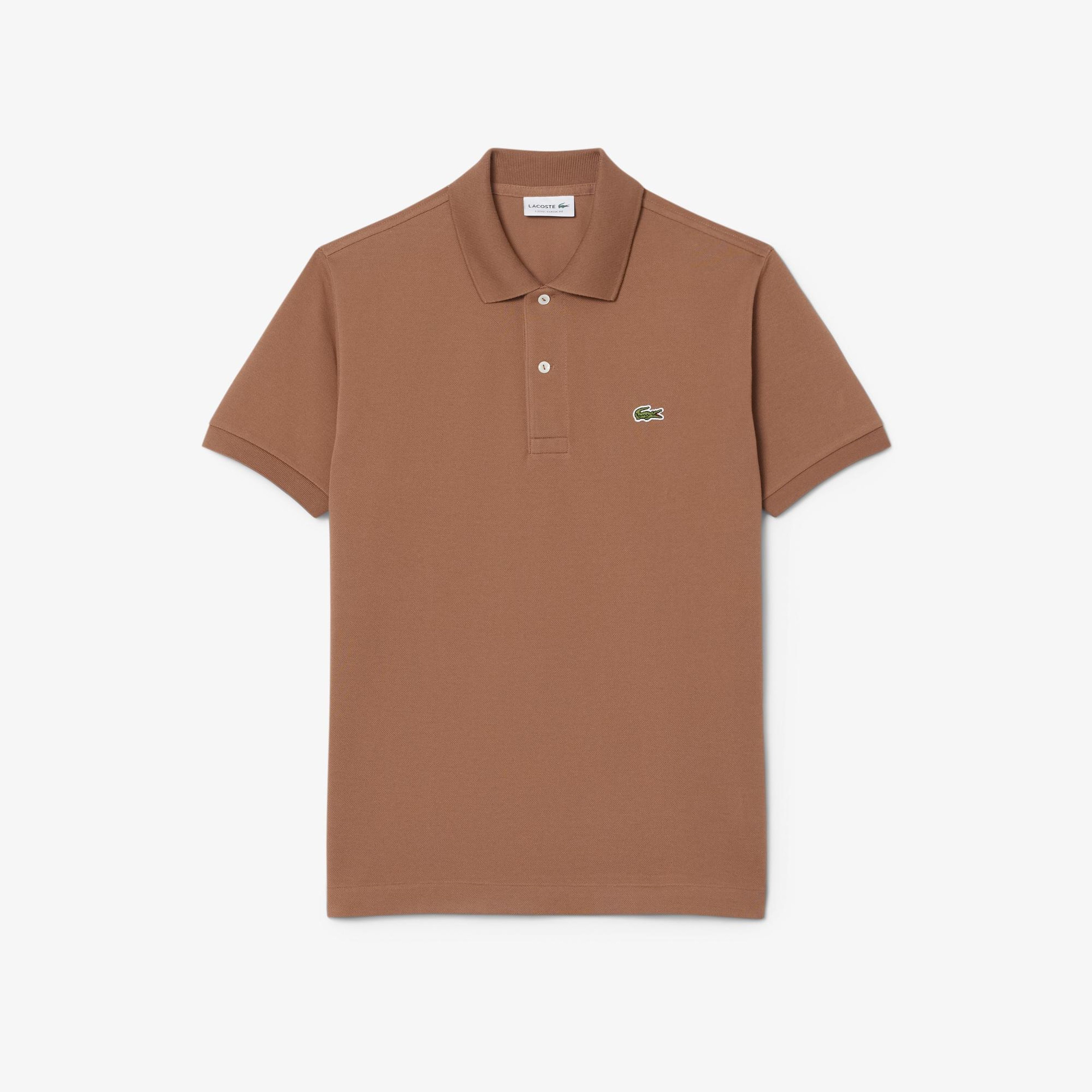 Lacoste L.12.12 Erkek Classic Fit Kahverengi Polo