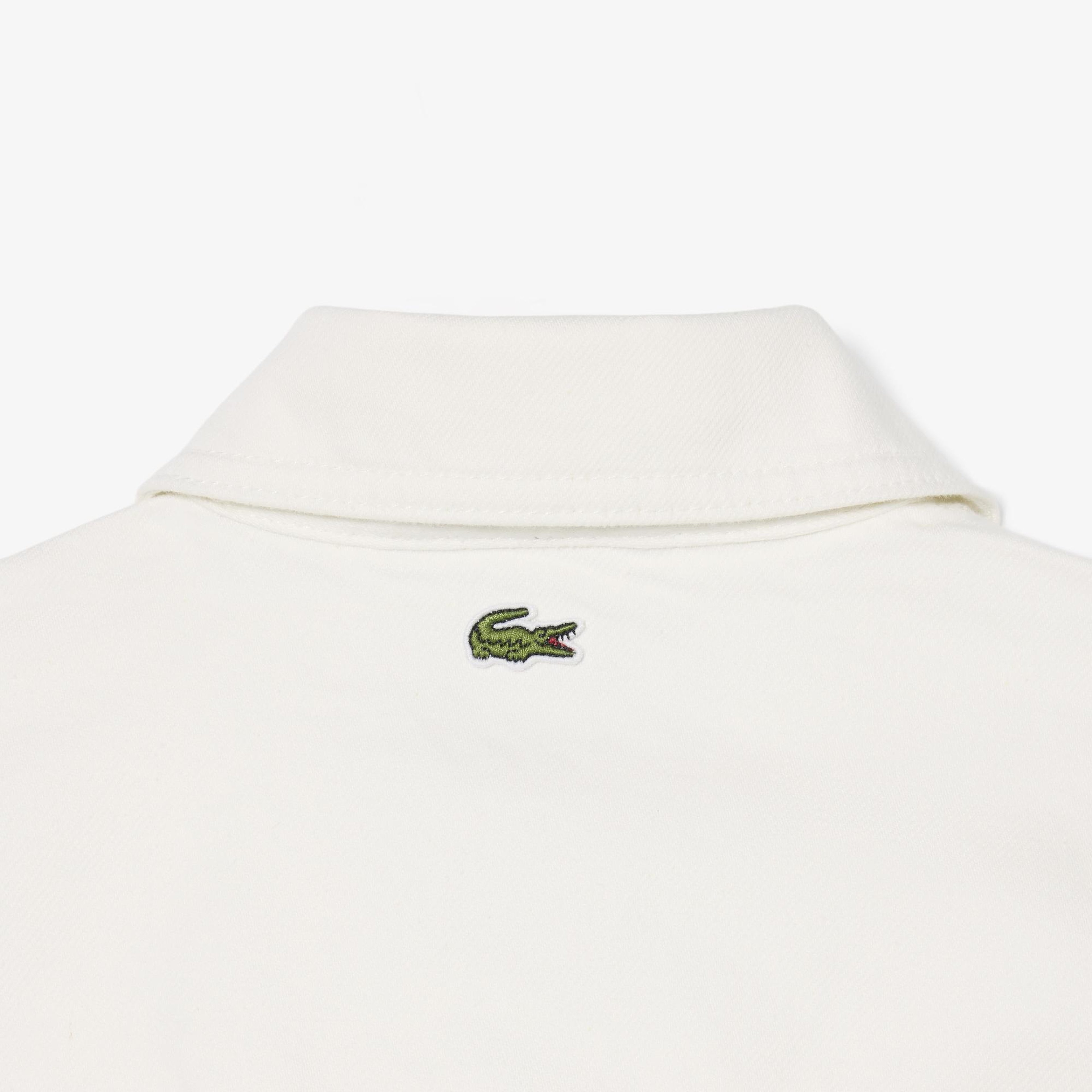 Lacoste Kadın Denim Beyaz Ceket