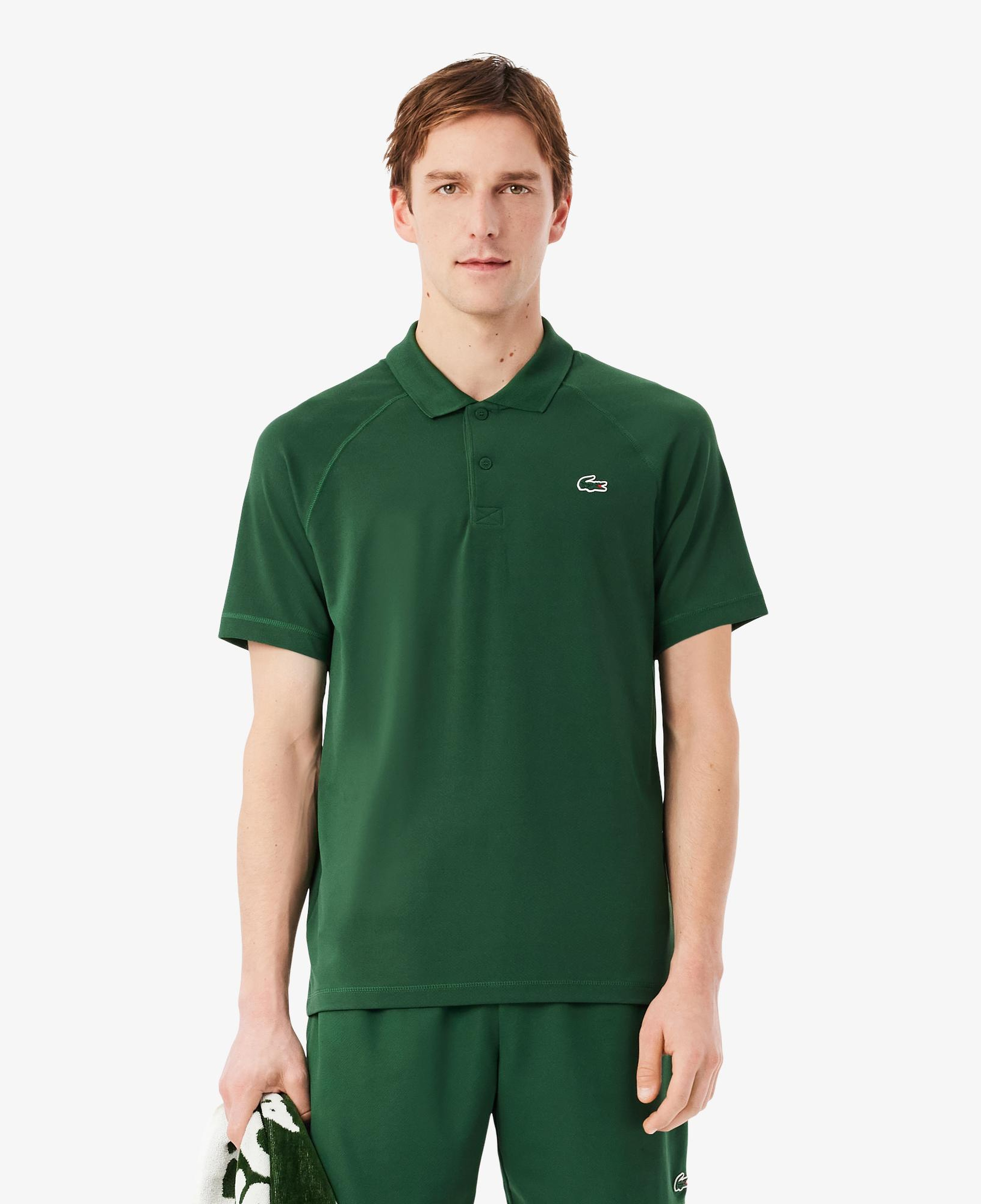 Erkek Regular Fit Ultra Dry Yeşil Polo