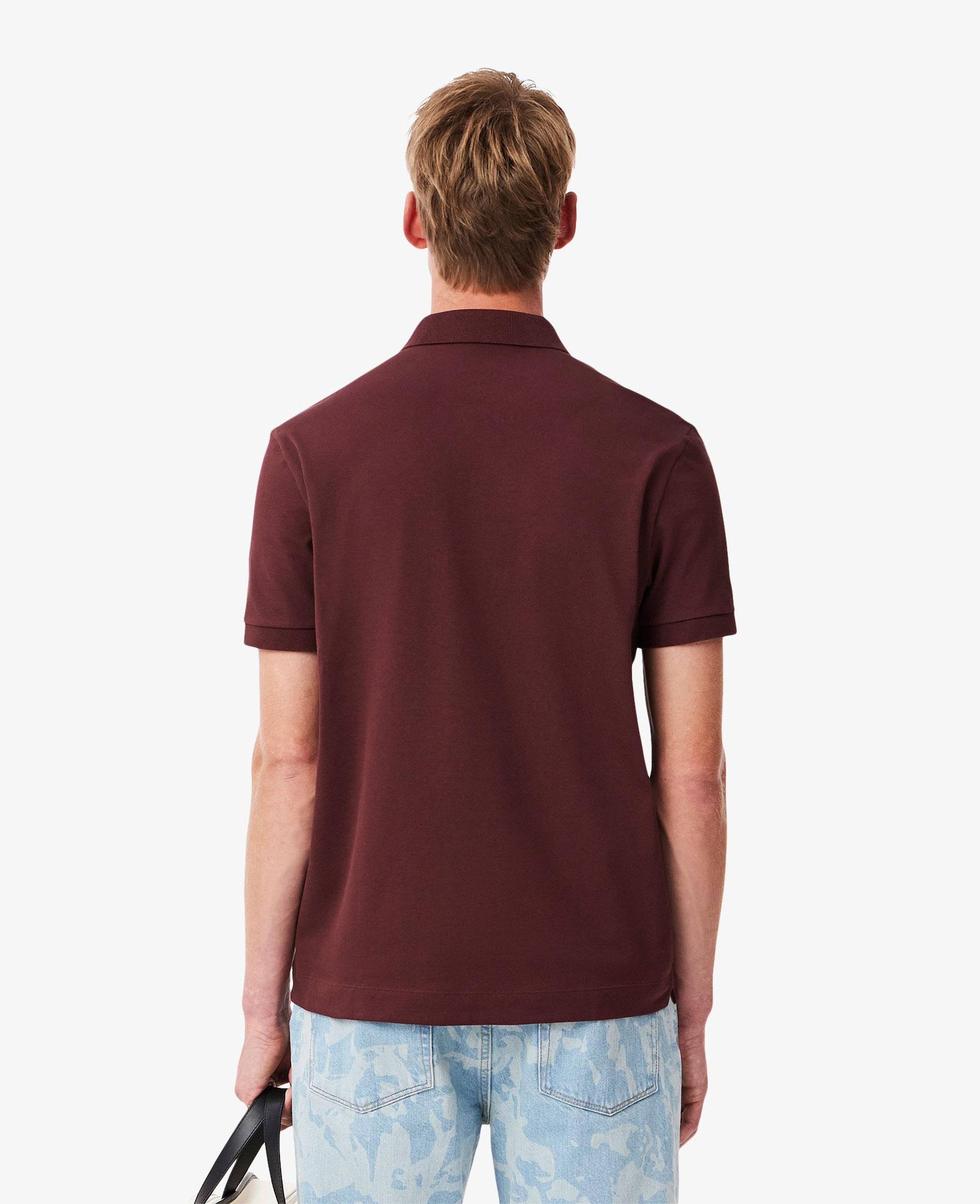 Lacoste Paris Erkek Regular Fit Bordo Polo