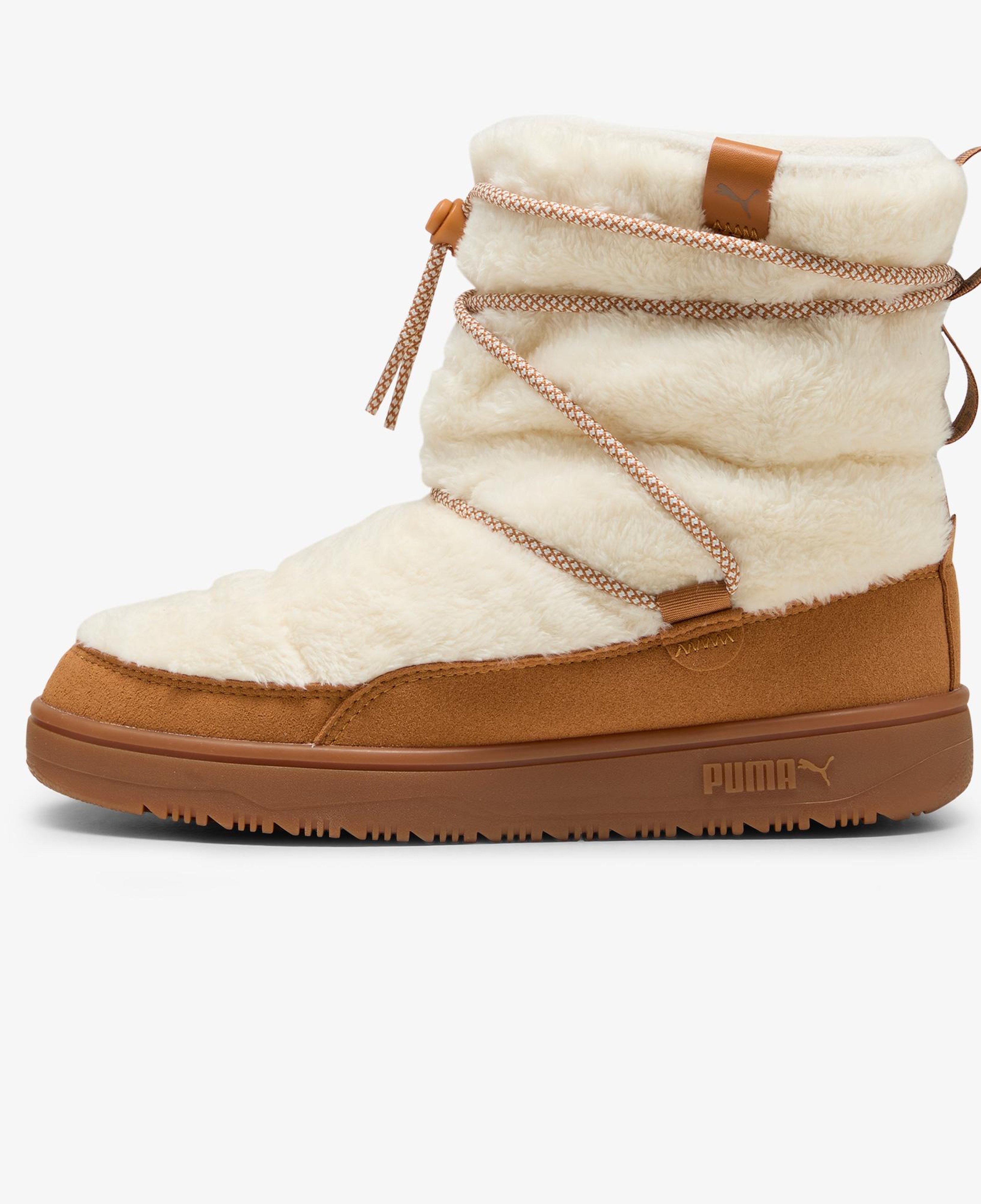 Puma Snowbae Suede Wns Kadın Kahverengi/Bej Bot