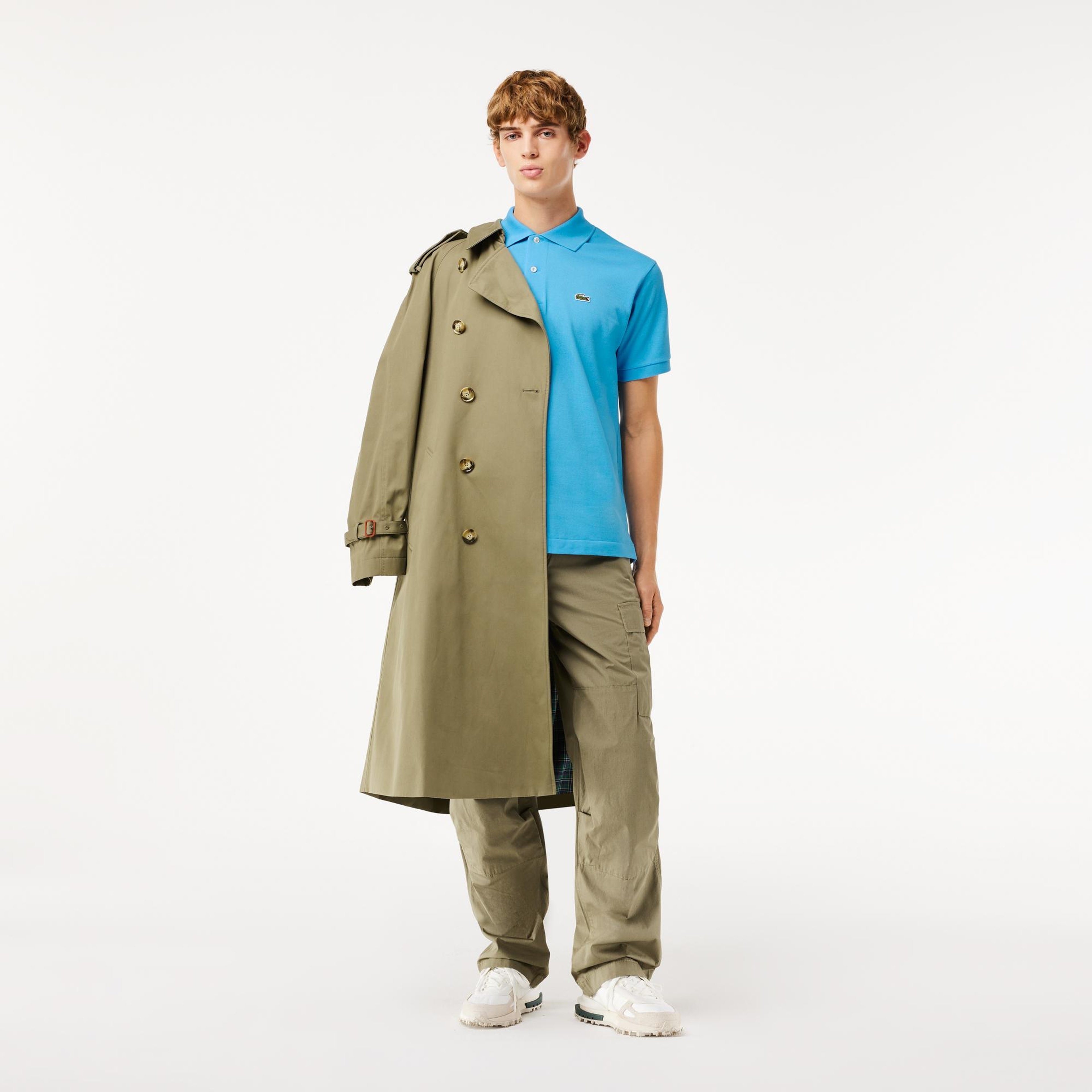 Lacoste L.12.12 Erkek Classic Fit Mavi Polo