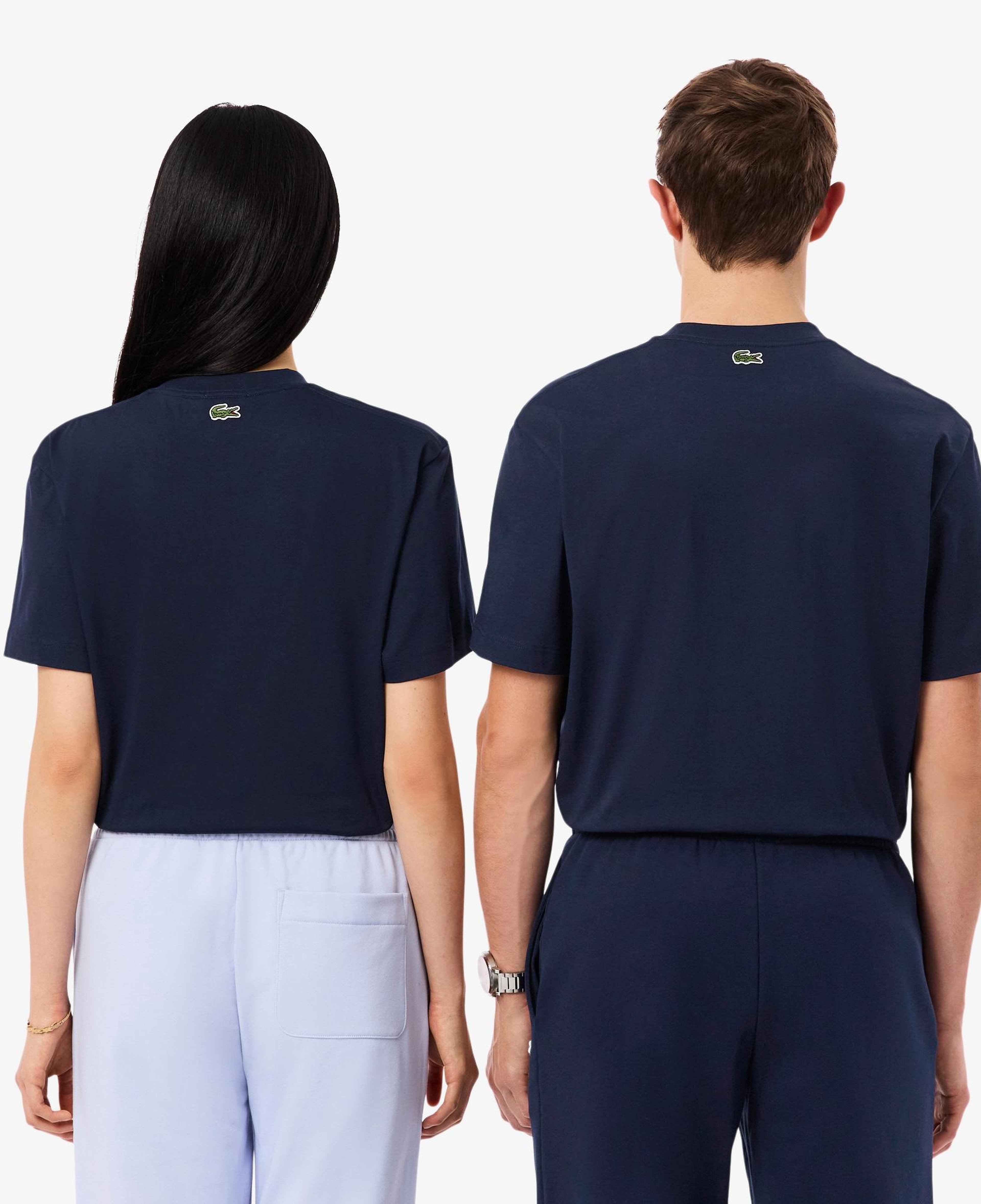 Lacoste Classic Fit Unisex Lacivert T-Shirt