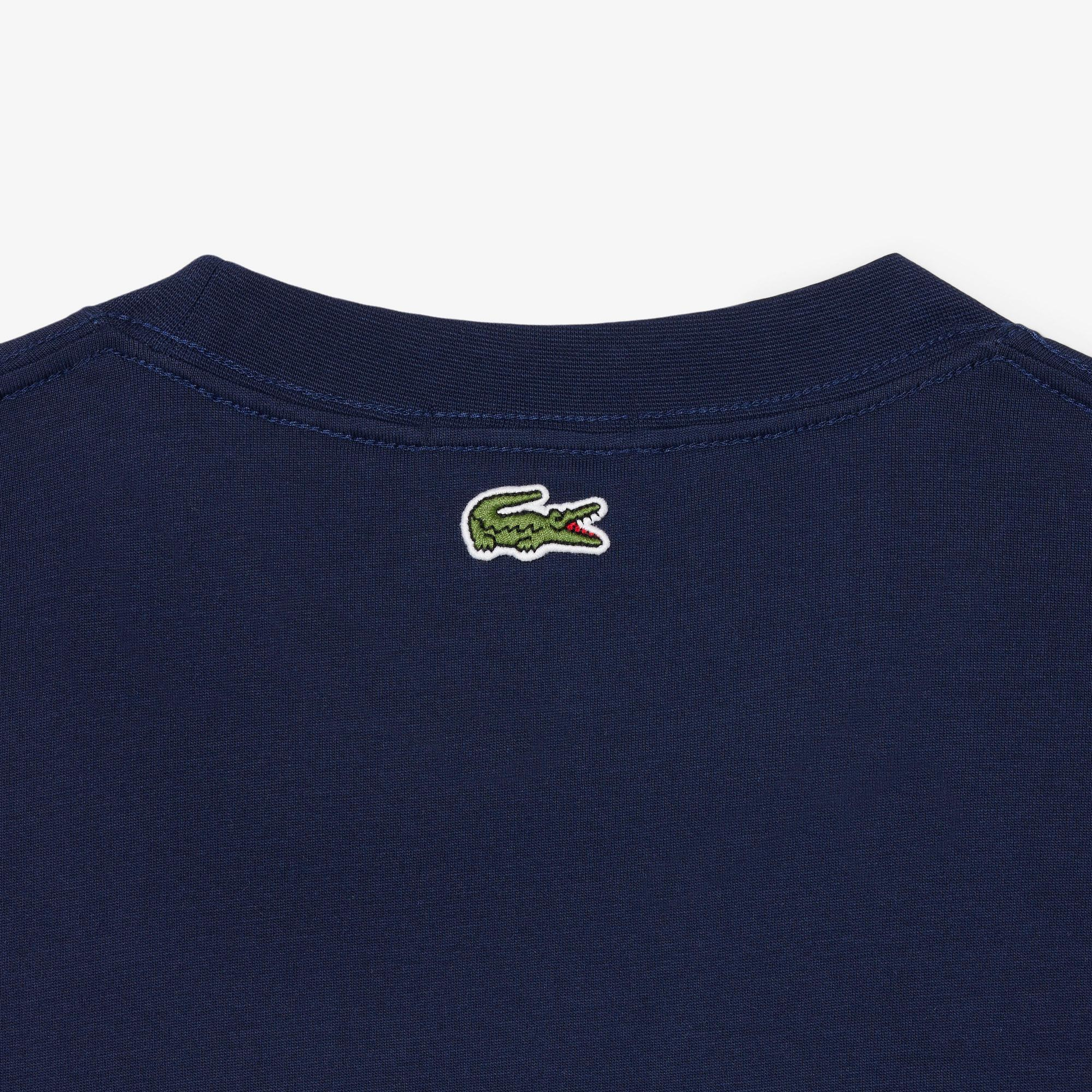 Lacoste Classic Fit Unisex Lacivert T-Shirt
