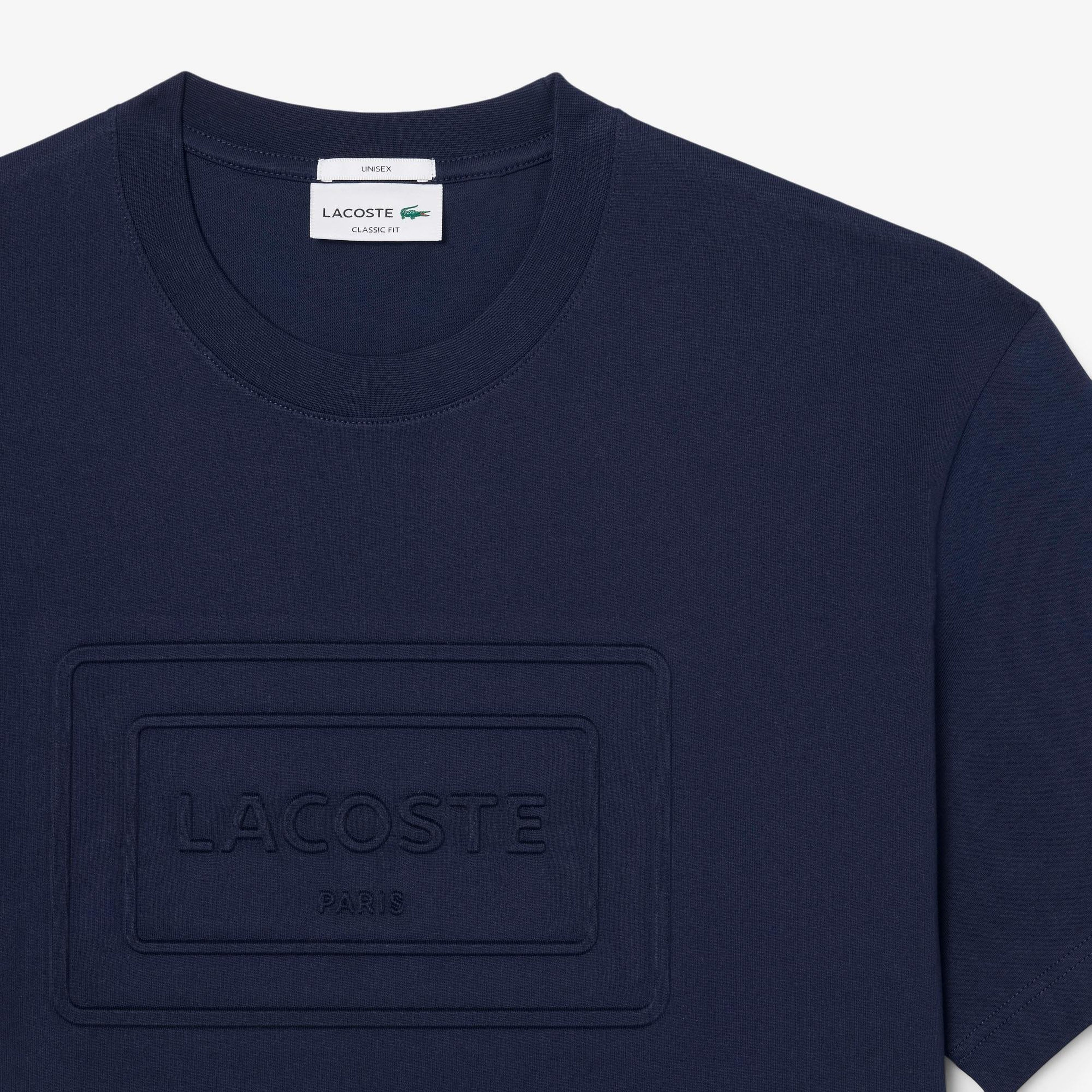 Lacoste Classic Fit Unisex Lacivert T-Shirt