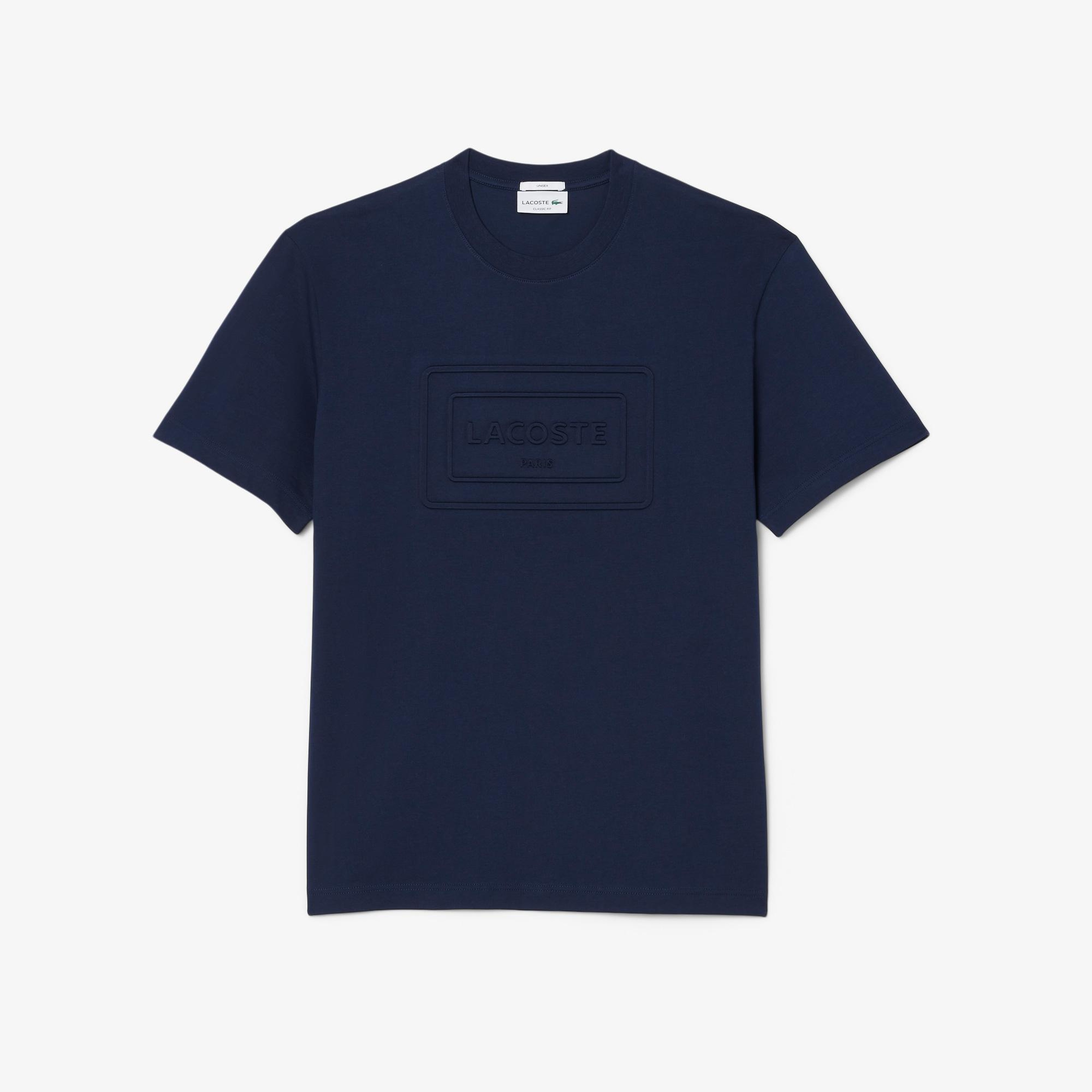 Lacoste Classic Fit Unisex Lacivert T-Shirt