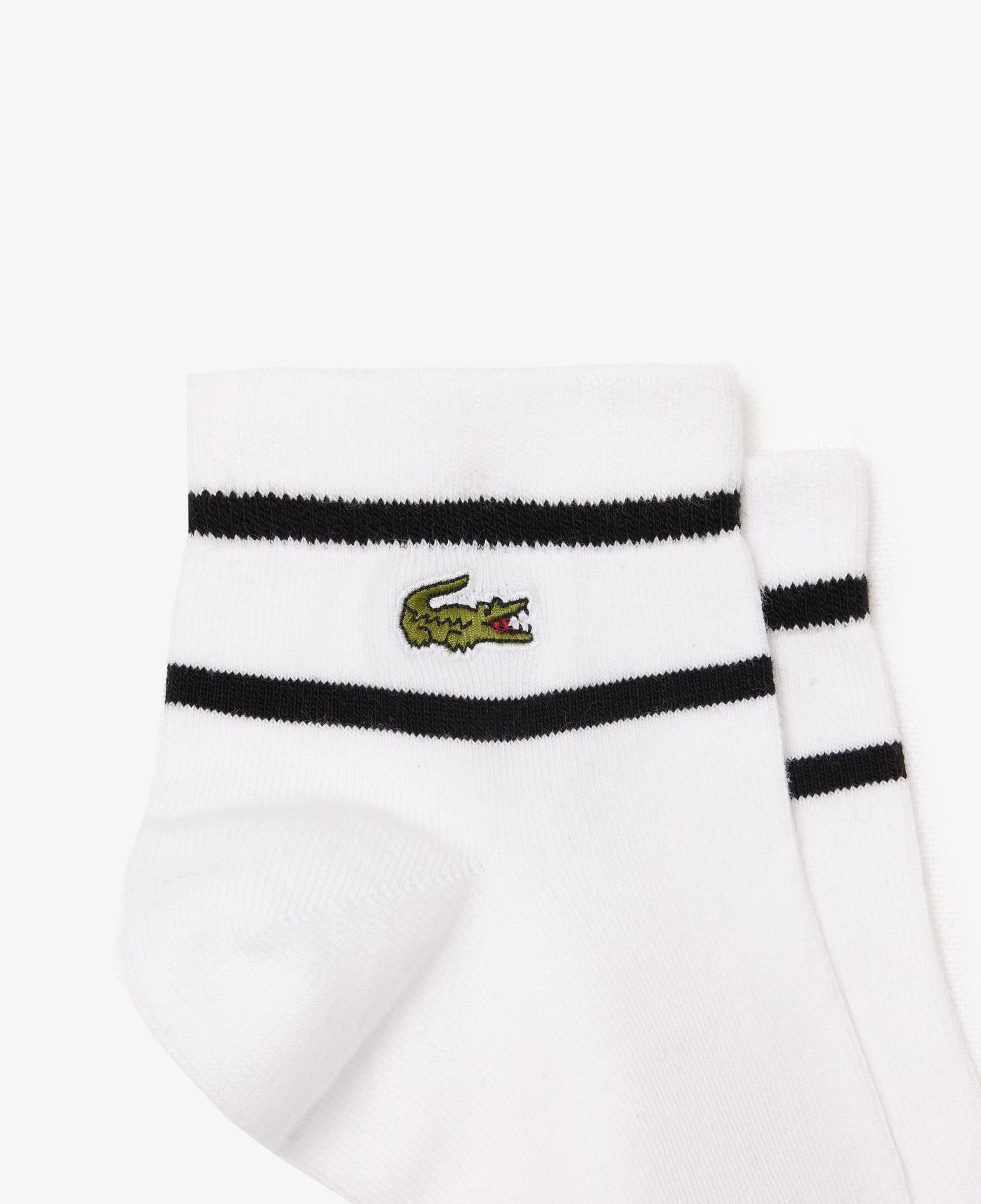 Lacoste Unisex 2'li Beyaz Çorap