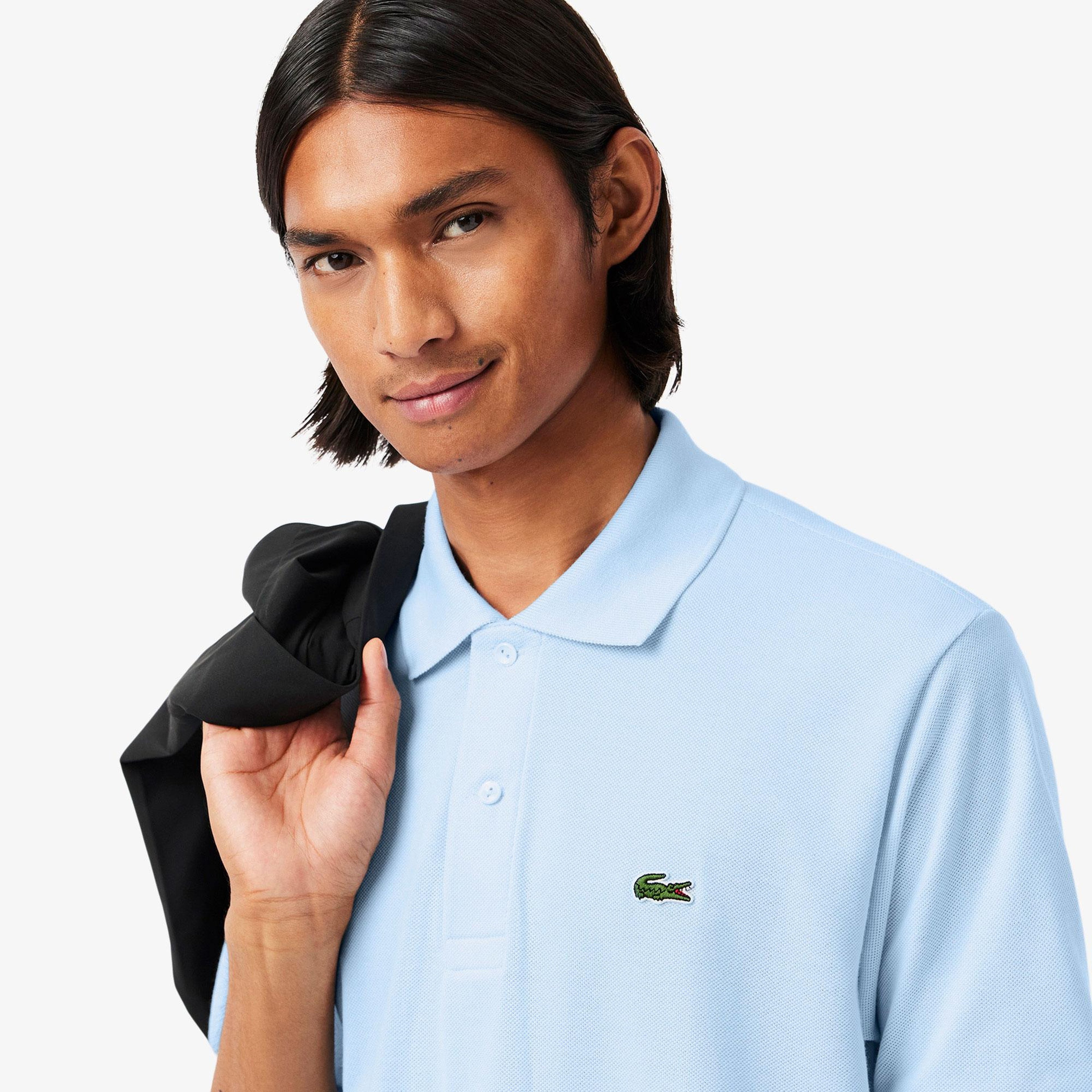Lacoste L.12.12 Erkek Classic Fit Açık Mavi Polo
