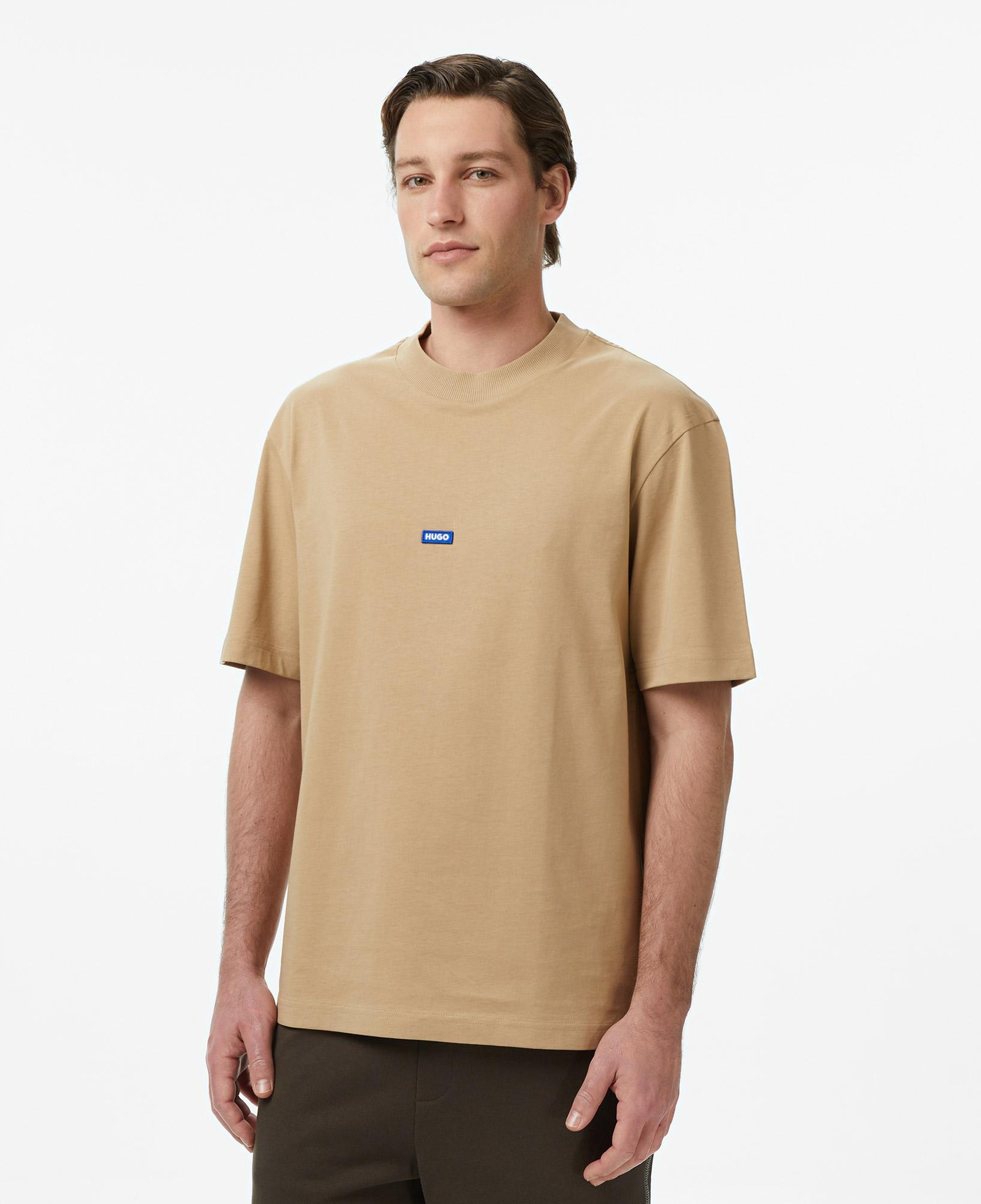 Hugo Nieros Erkek Bej T-Shirt