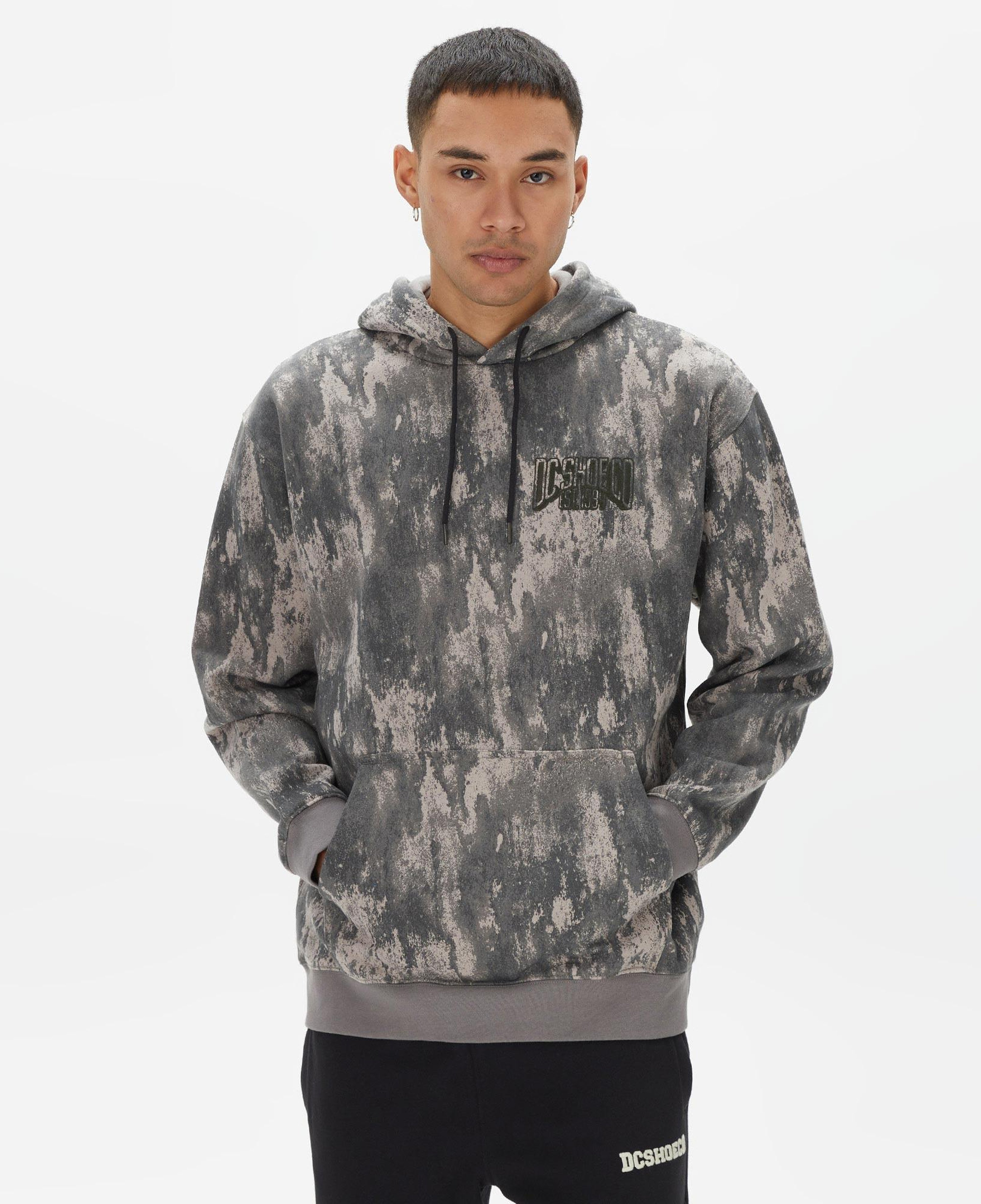 Dc Hangar Ph Erkek Gri Hoodie