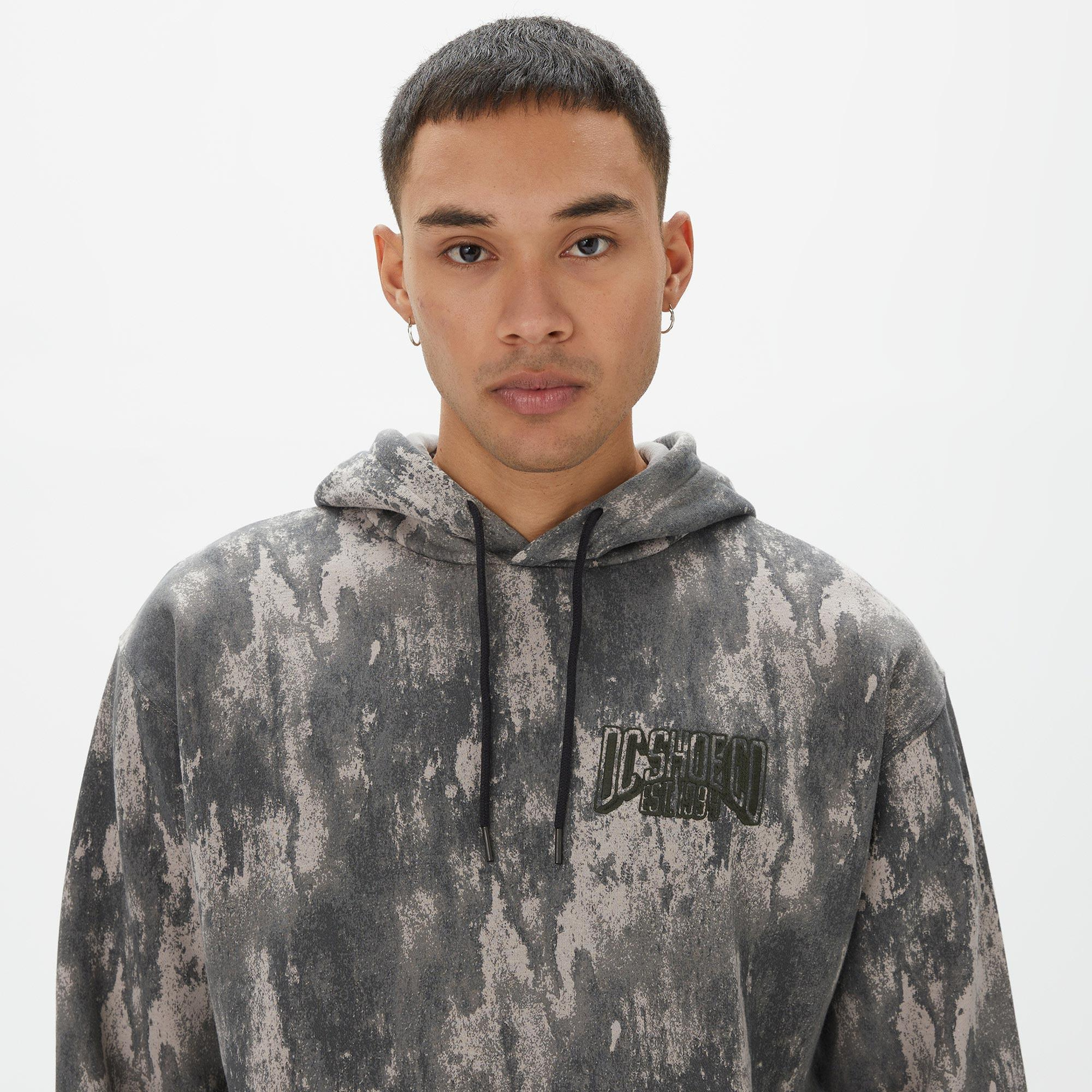Dc Hangar Ph Erkek Gri Hoodie