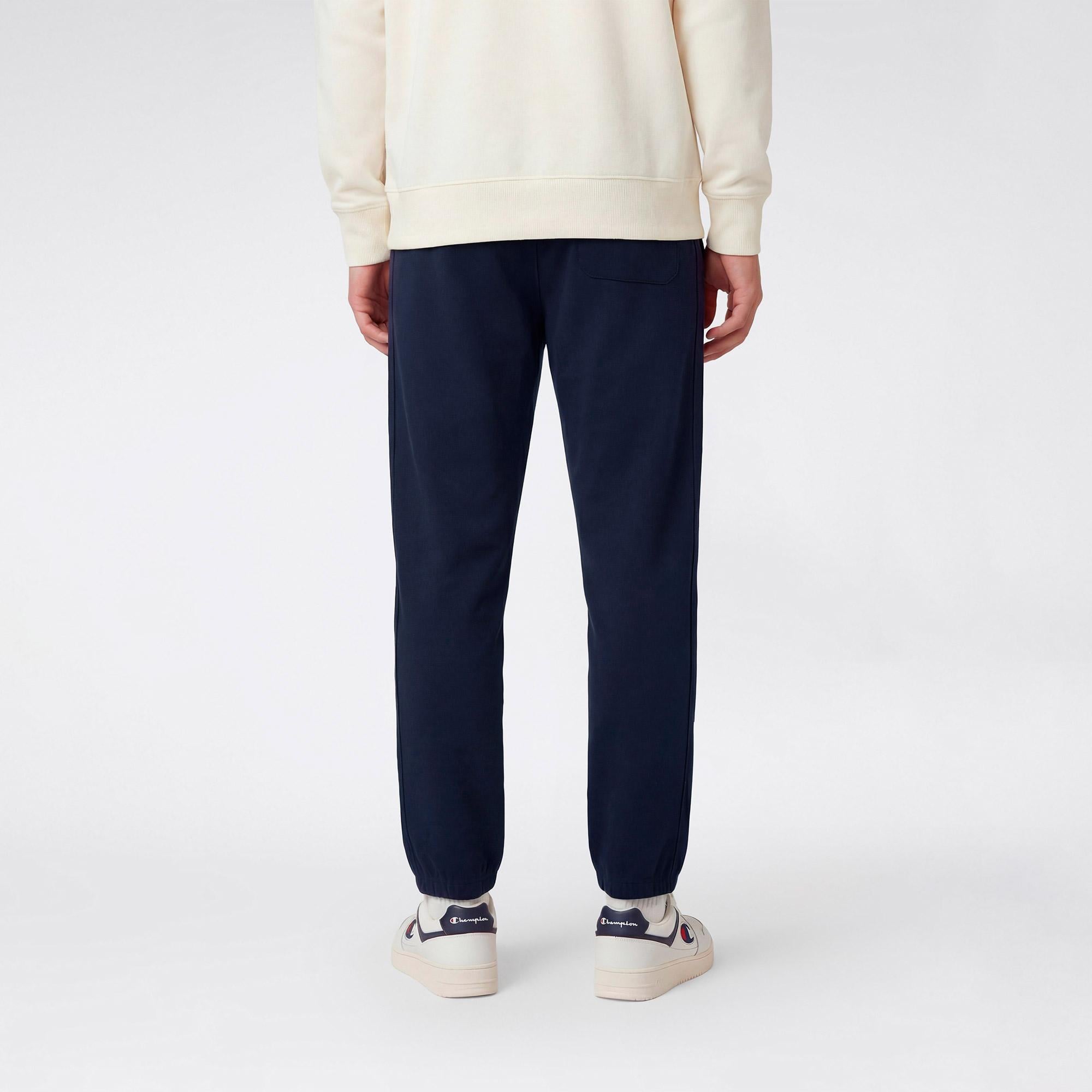 Champion Elastic Cuff Pants Erkek Lacivert Eşofman Altı