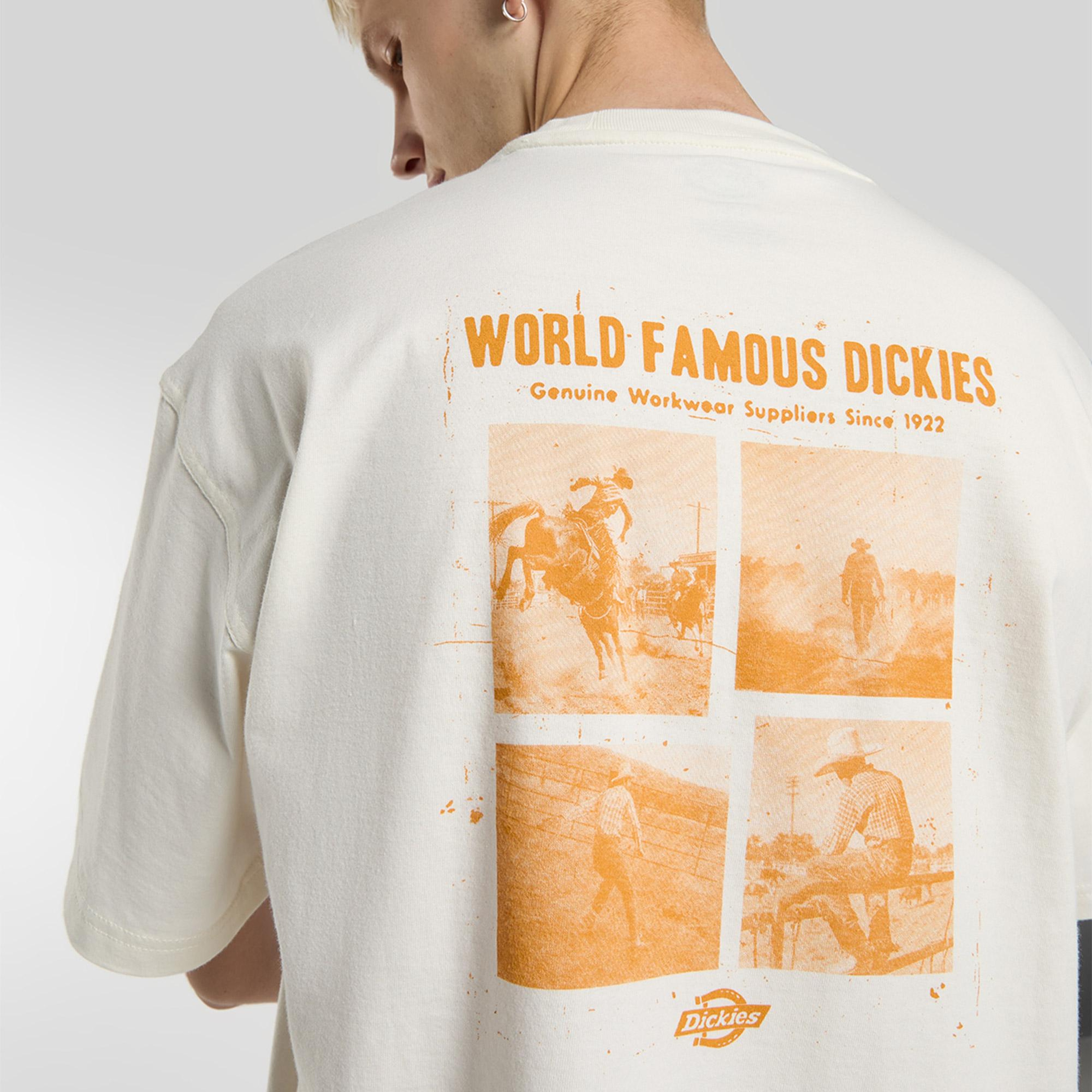 Dickies Wolfhurst Erkek Bej T-Shirt